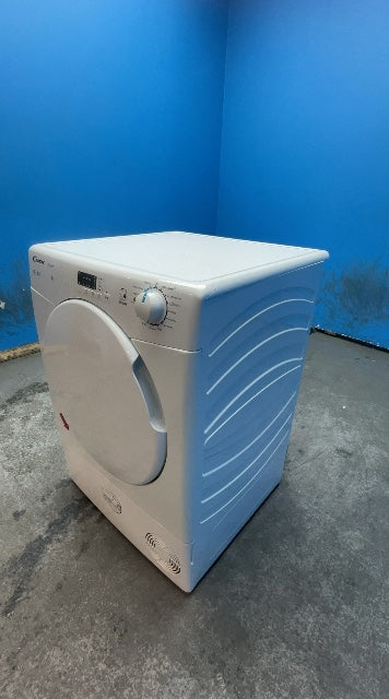 #GRC-162-990 - Candy Smart 8kg Condenser Tumble Dryer – Sensor Drying, White, B Energy Rating