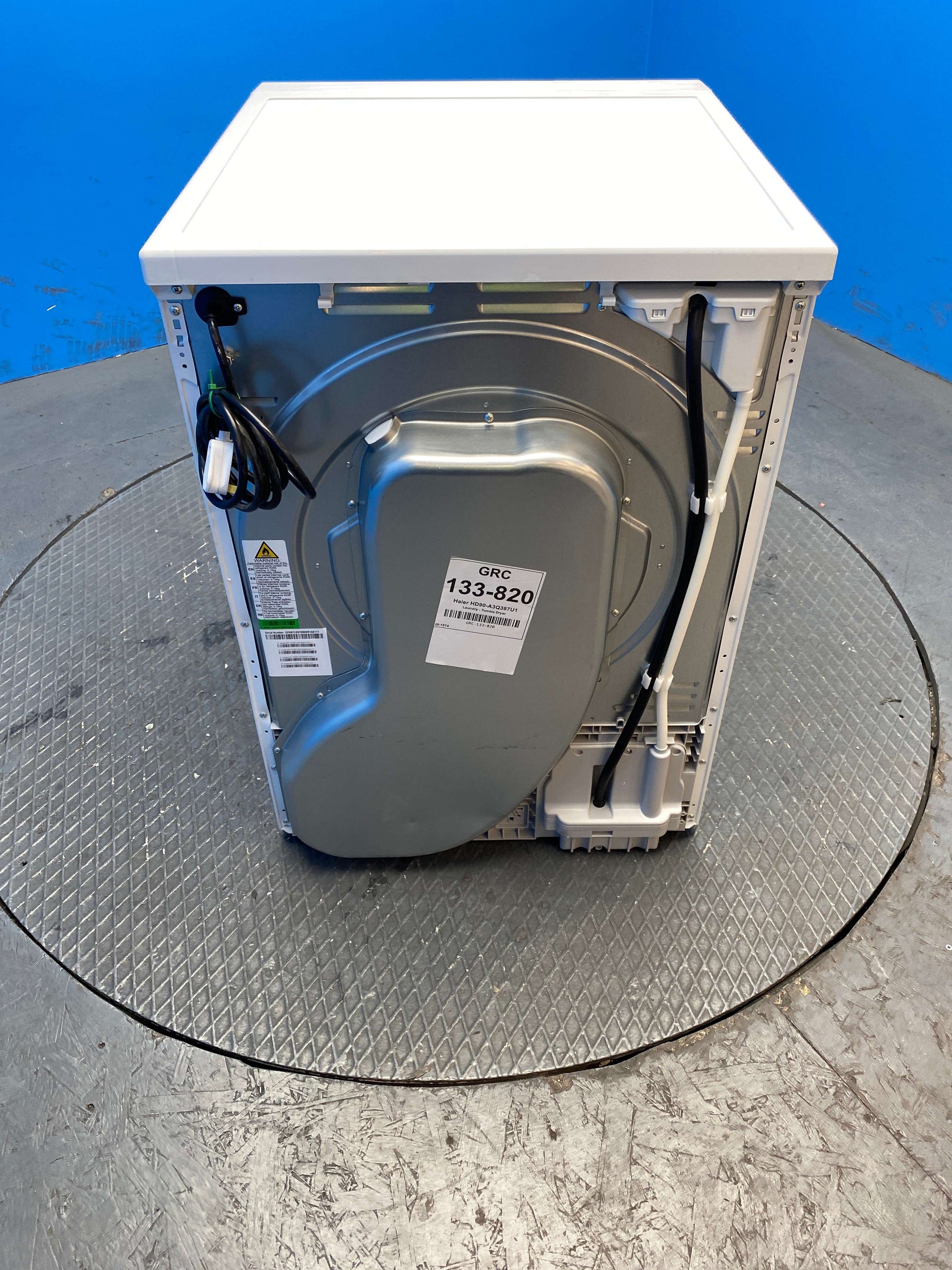 Haier HD90-A3Q397U1 X Series 11 9 kg Heat Pump Tumble Dryer