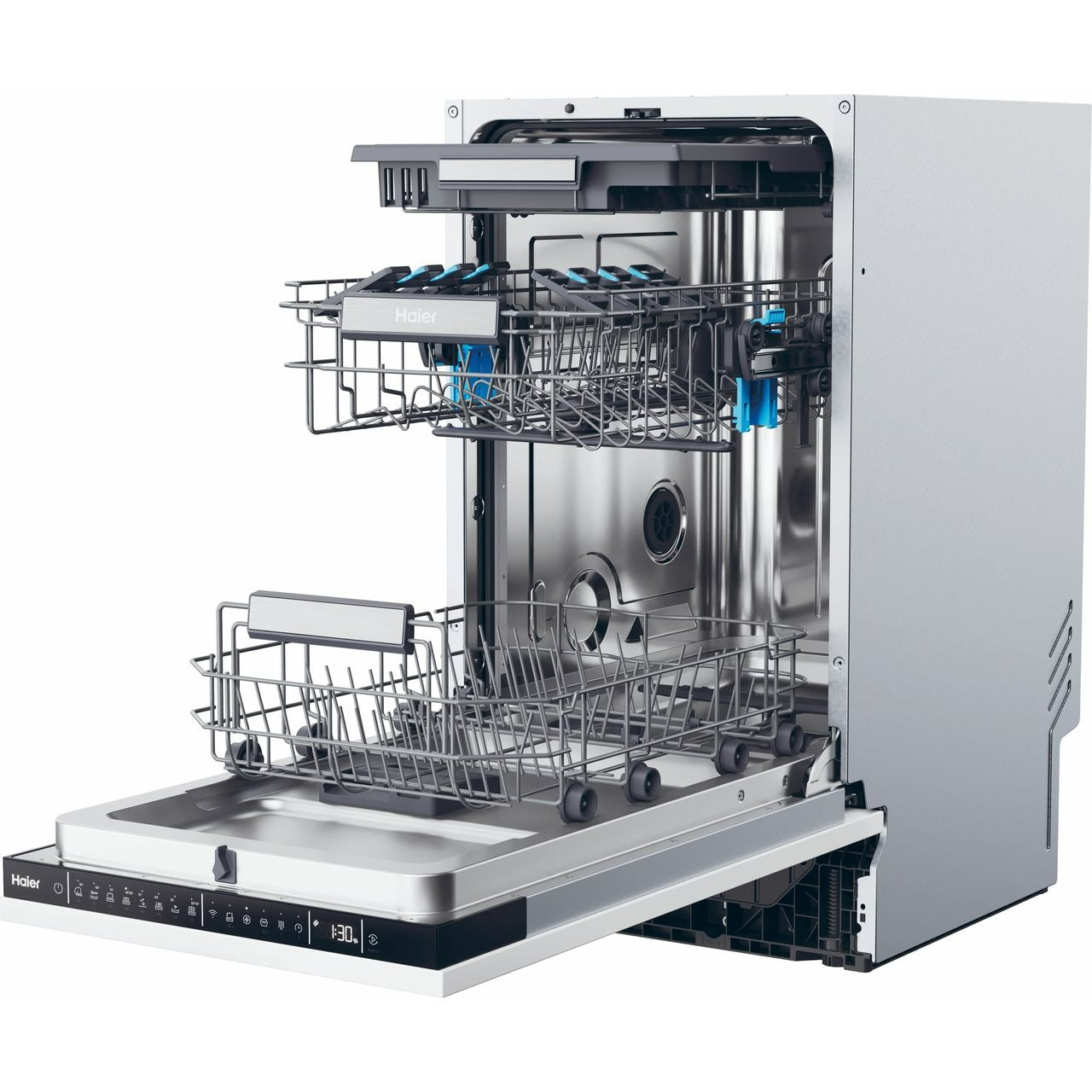 Haier XI1C3TB2FB Integrated 11 Place Setting Slimline Dishwasher – Renew 2 U