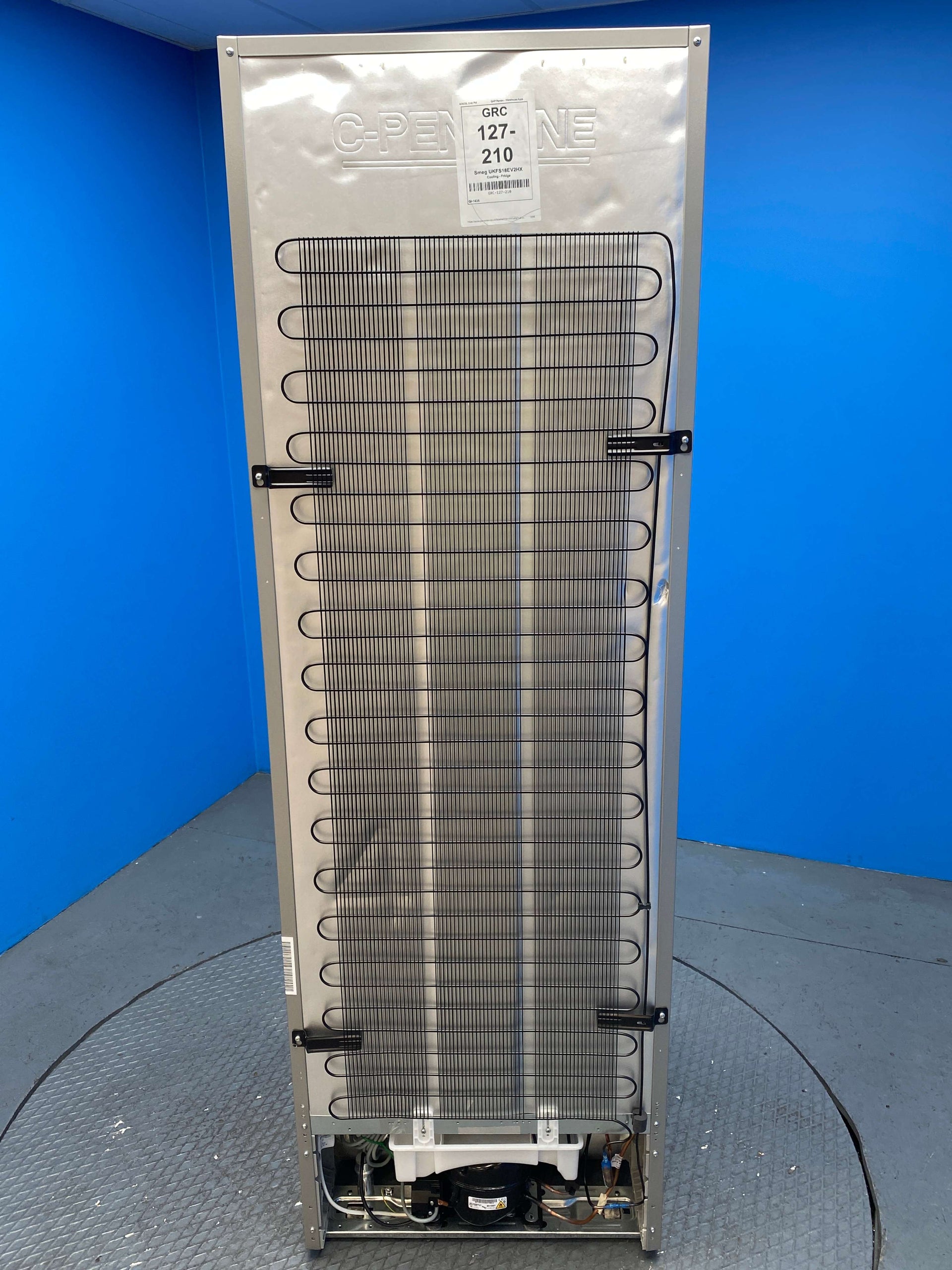 Smeg UKFS18EV2HX 390 Litre Tall Larder Fridge
