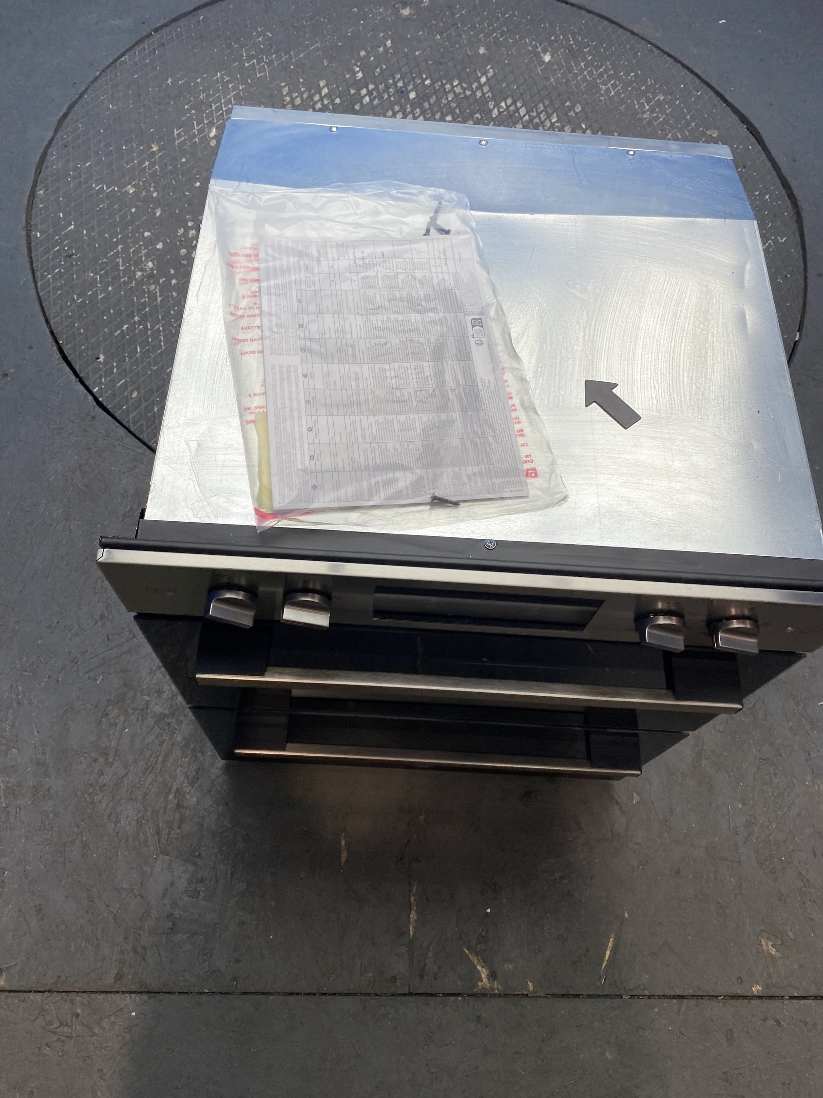 #GRC-155-104 - Hoover HO7DC3B308IN Built-Under Double Electric Oven