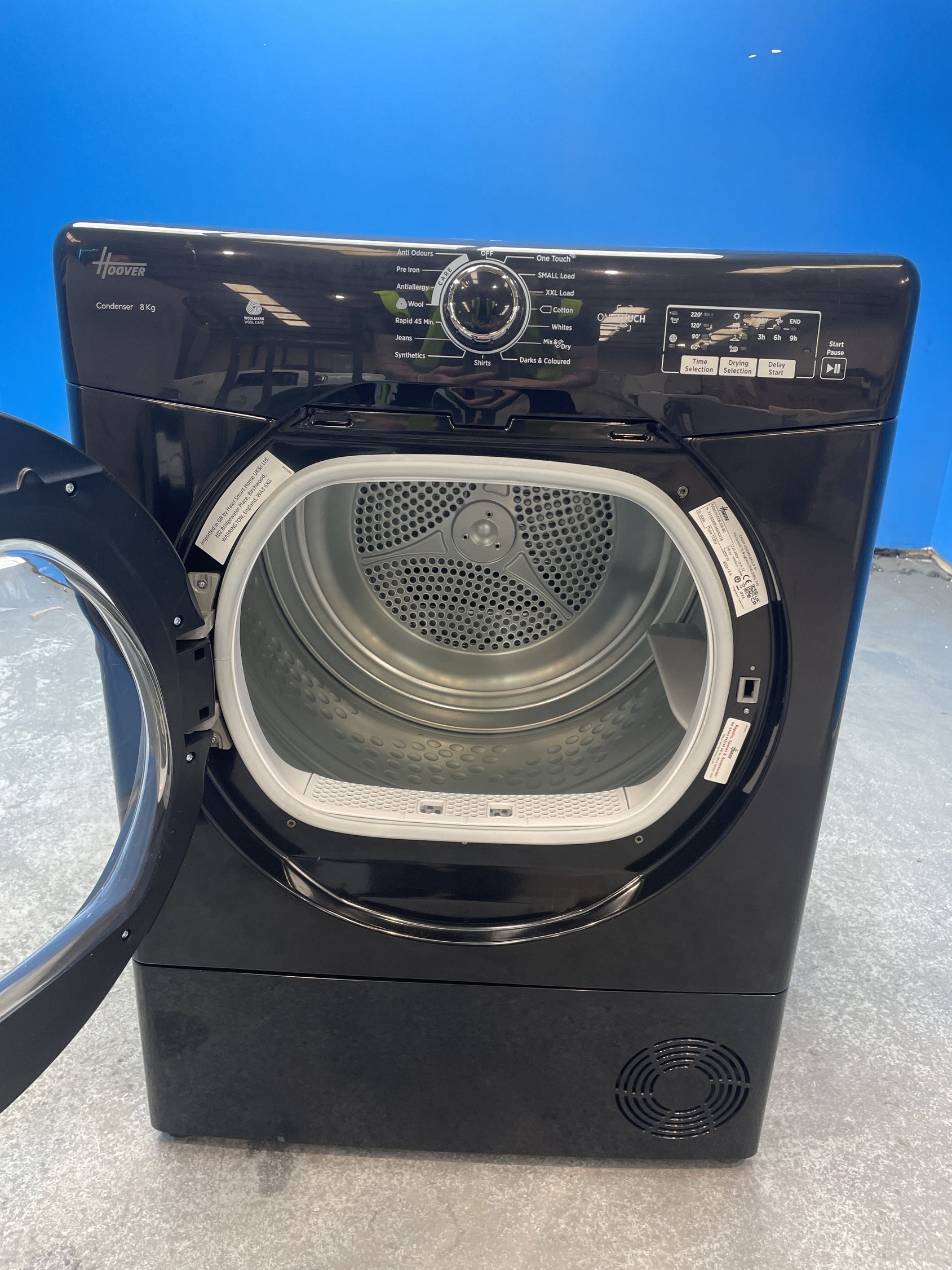 #GRC-158-345 - Hoover H-DRY 100 HLEC8LGB 8kg Condenser Tumble Dryer