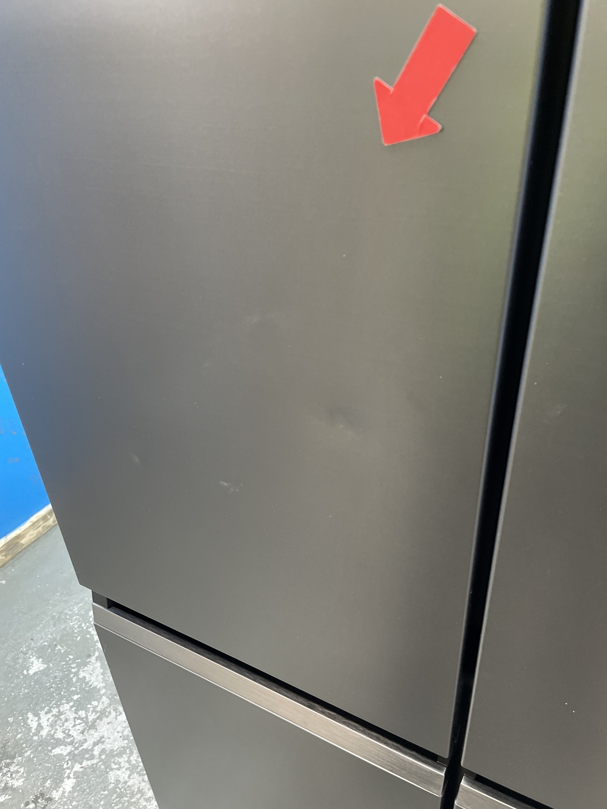 #GRC-153-241 - Haier HCR5919EHMB 528 Litre American Style Fridge Freezer