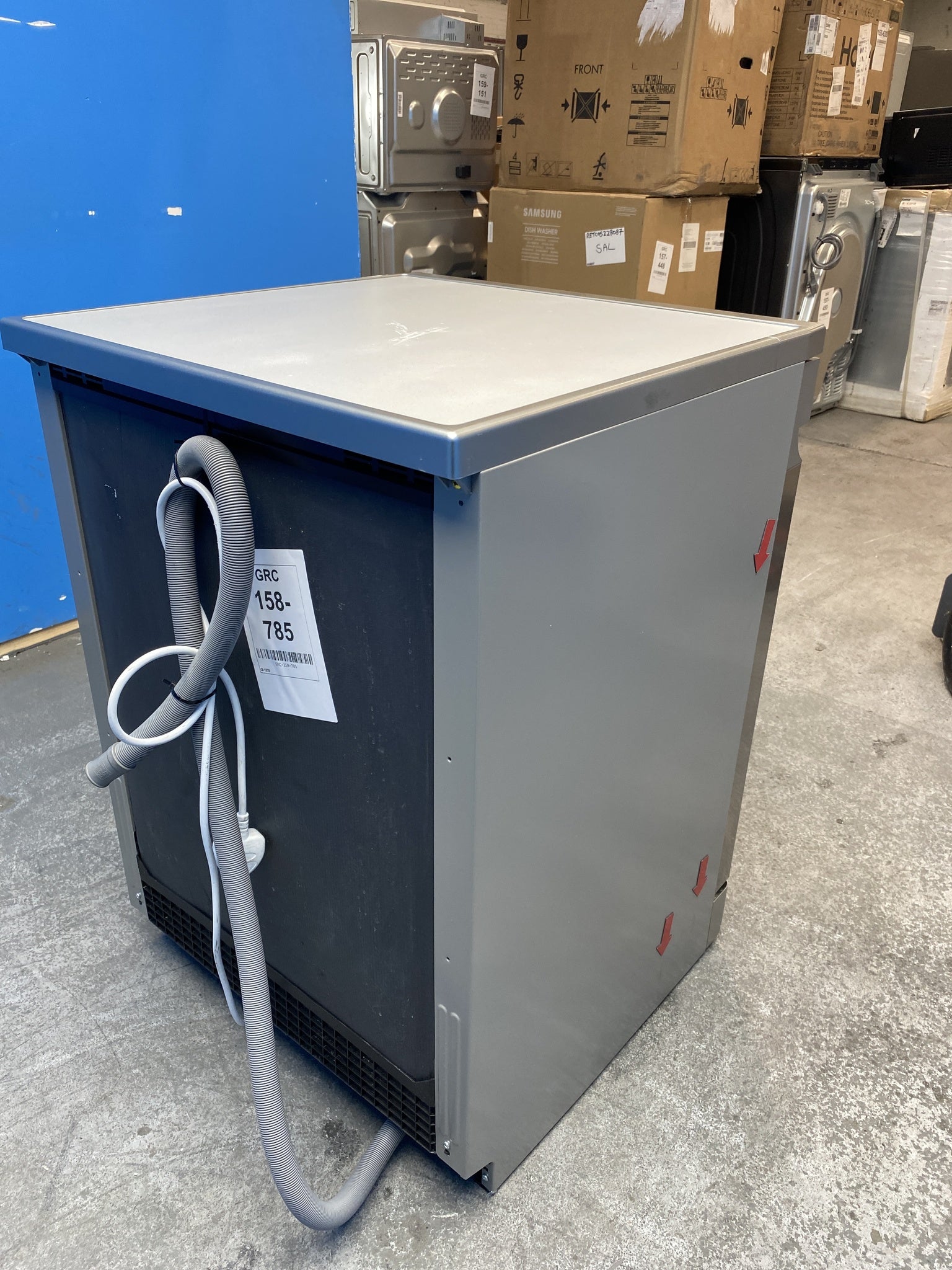 #GRC-158-785 - Midea MDWEF1433D 14 Place Full Size Dishwasher in Silver