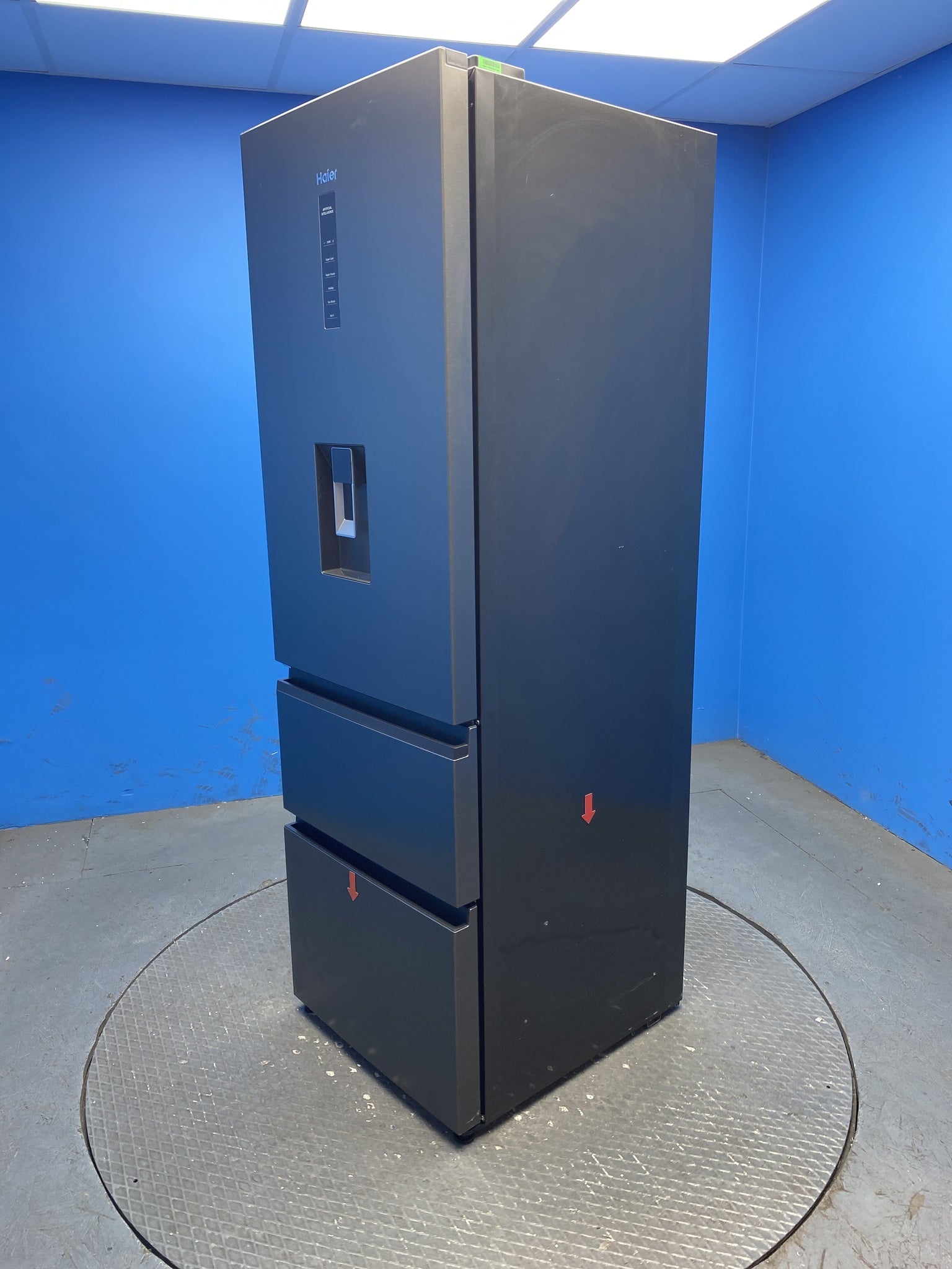 Haier HTW5618EWMP 357L Series 5 60cm 3D No Frost Fridge Freezer