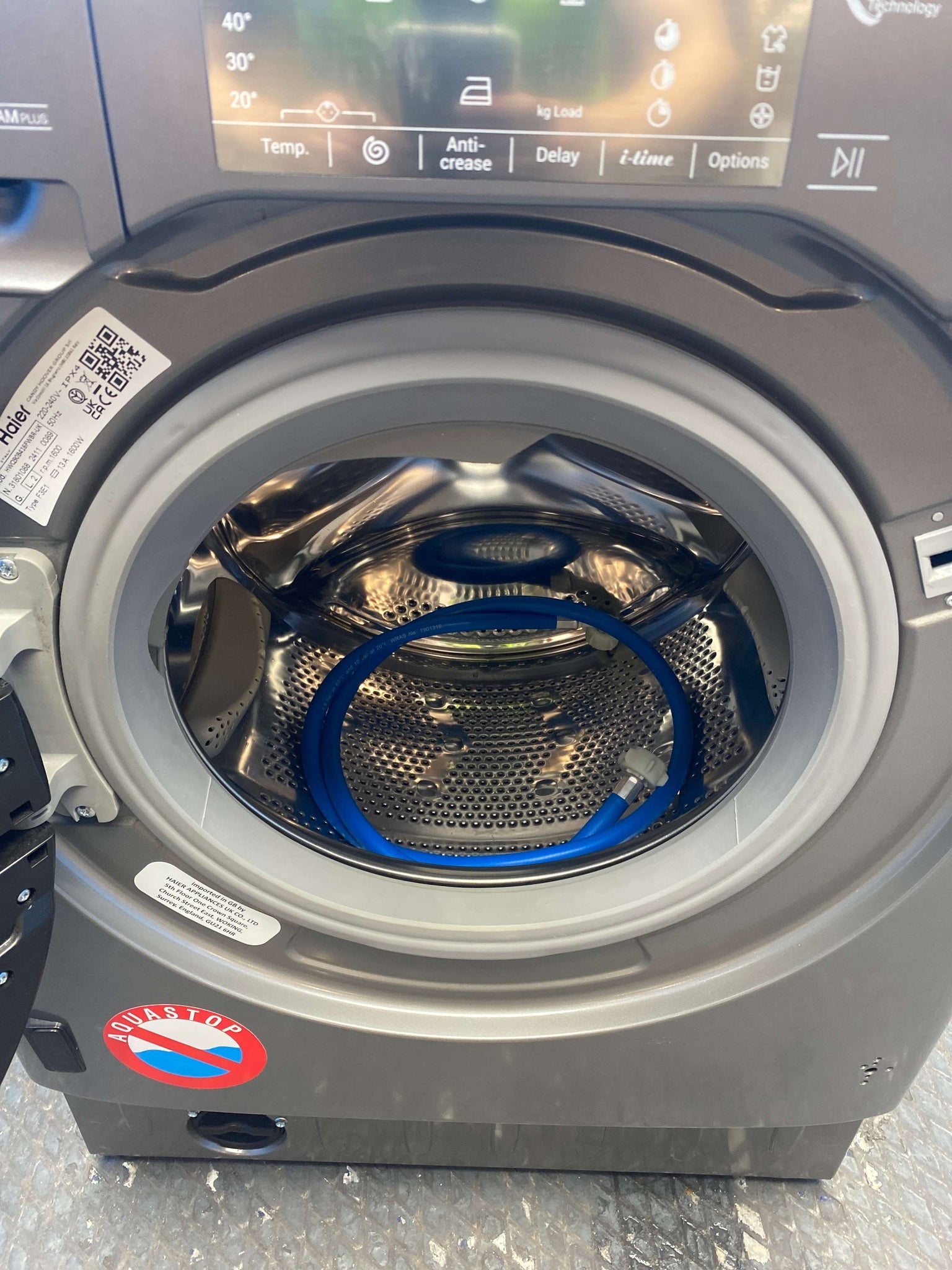 Haier HWQ90B416FWBR Series 4 Integrated 9kg 1600 Spin Washing Machine