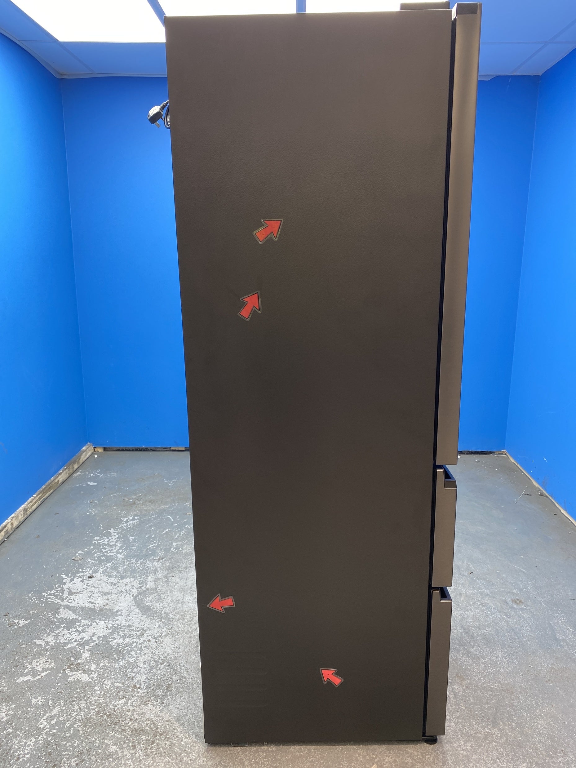 #GRC-156-958 - Haier HTW5618EWMP 357L Series 5 60cm 3D No Frost Fridge Freezer