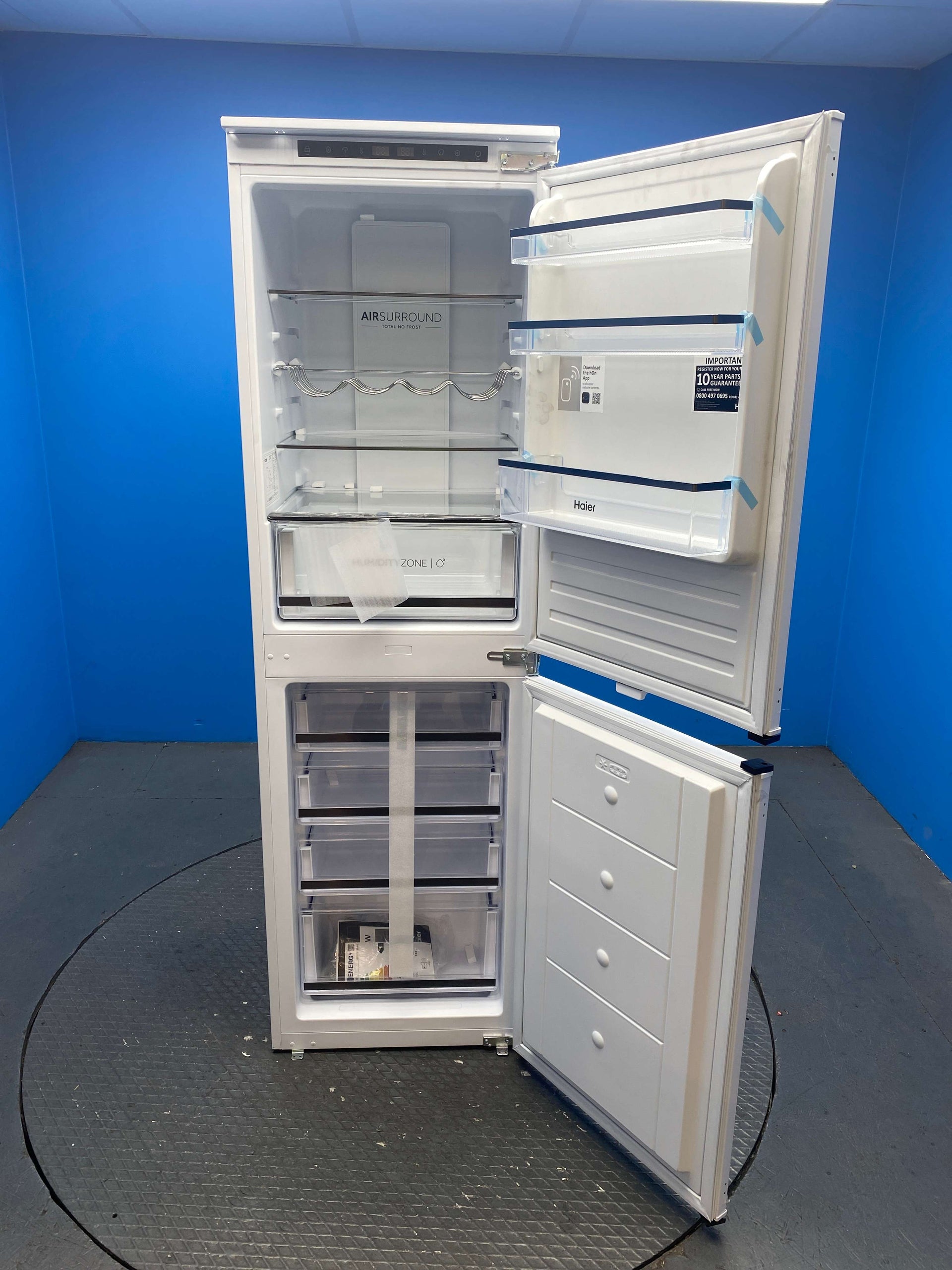 Haier HB50T618FMK Built-In Fridge Freezer - No Frost, E Rated