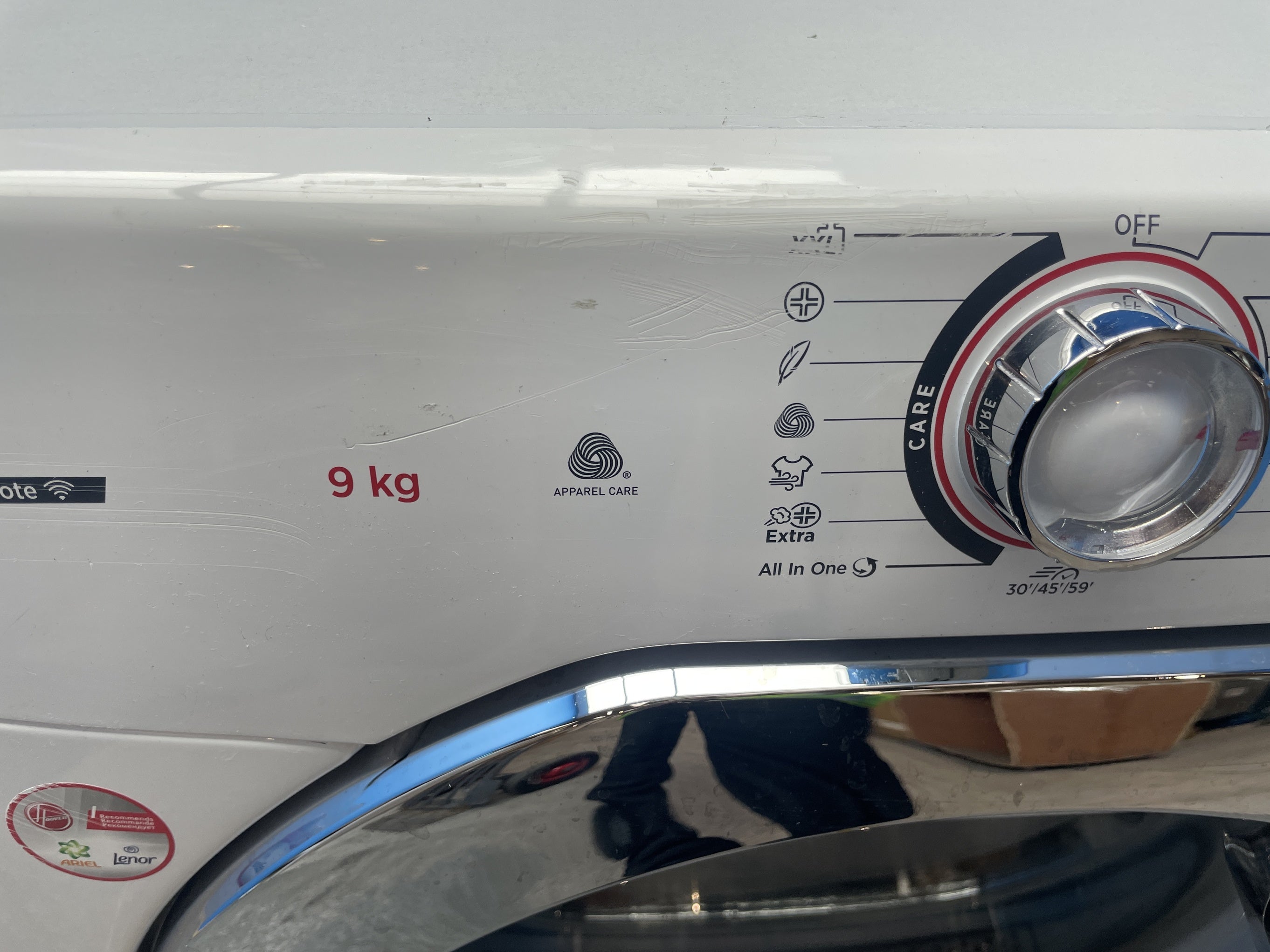 #GRC-158-527 - Hoover HLE C9TCG-80 9kg Condenser Tumble Dryer