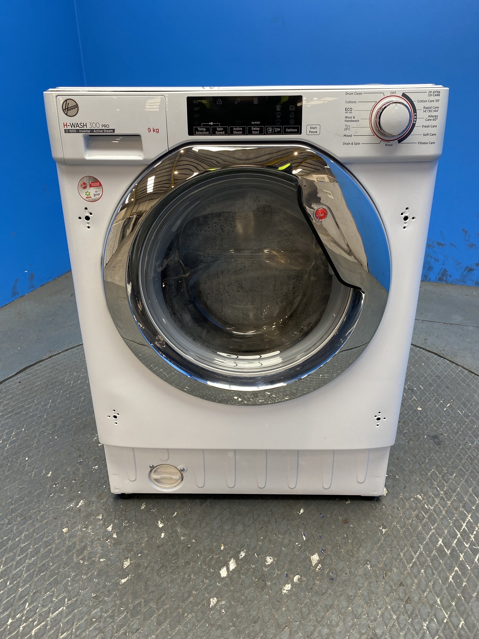Hoover HBWOS69TMCE Built In 9kg 1600 Spin Washing Machine