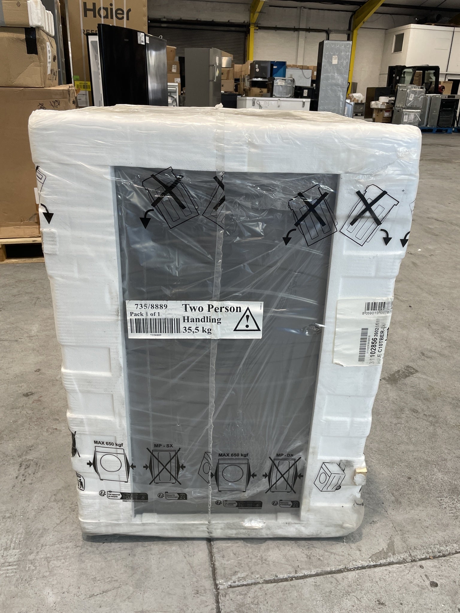 #GRC-157-897 - Hoover H-DRY 350 HRE C10TBER-80 10kg Condenser Dryer