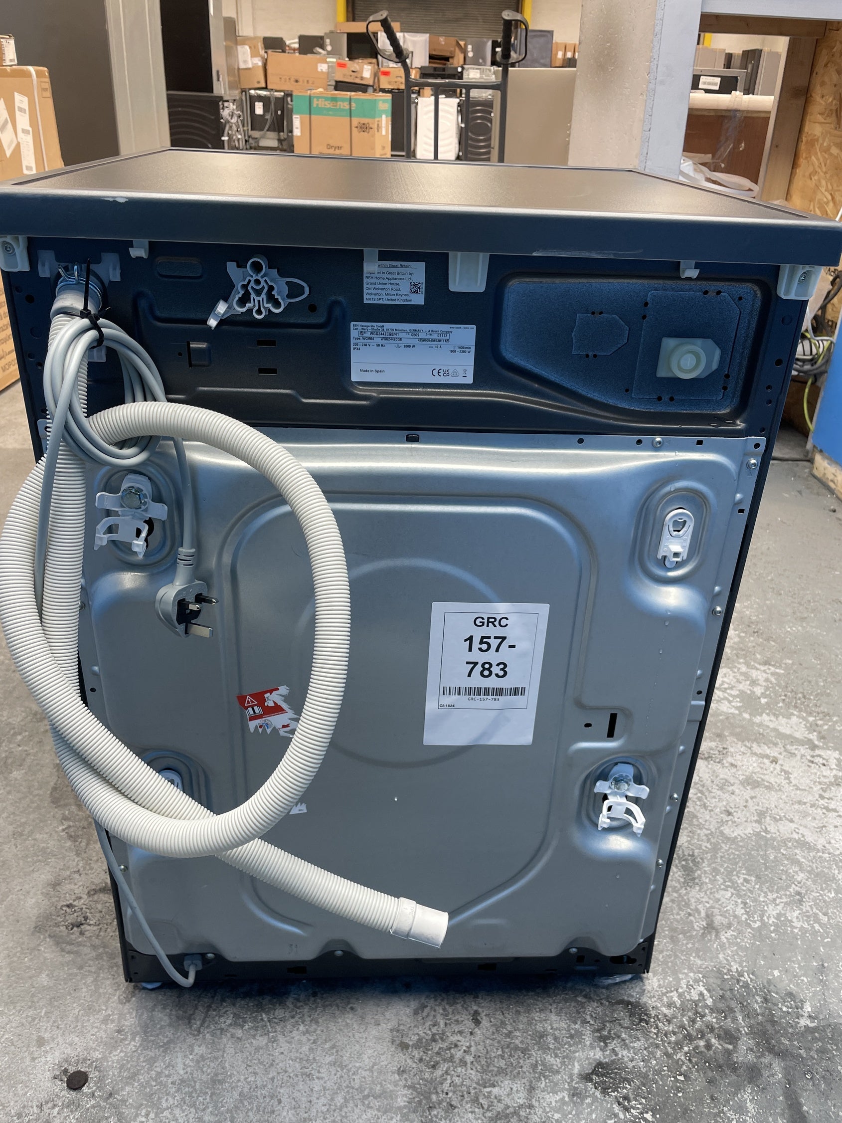 #GRC-157-783 - Bosch Series 6 WGG244ZCGB 9kg 140rpm AntiStain Washing Machine