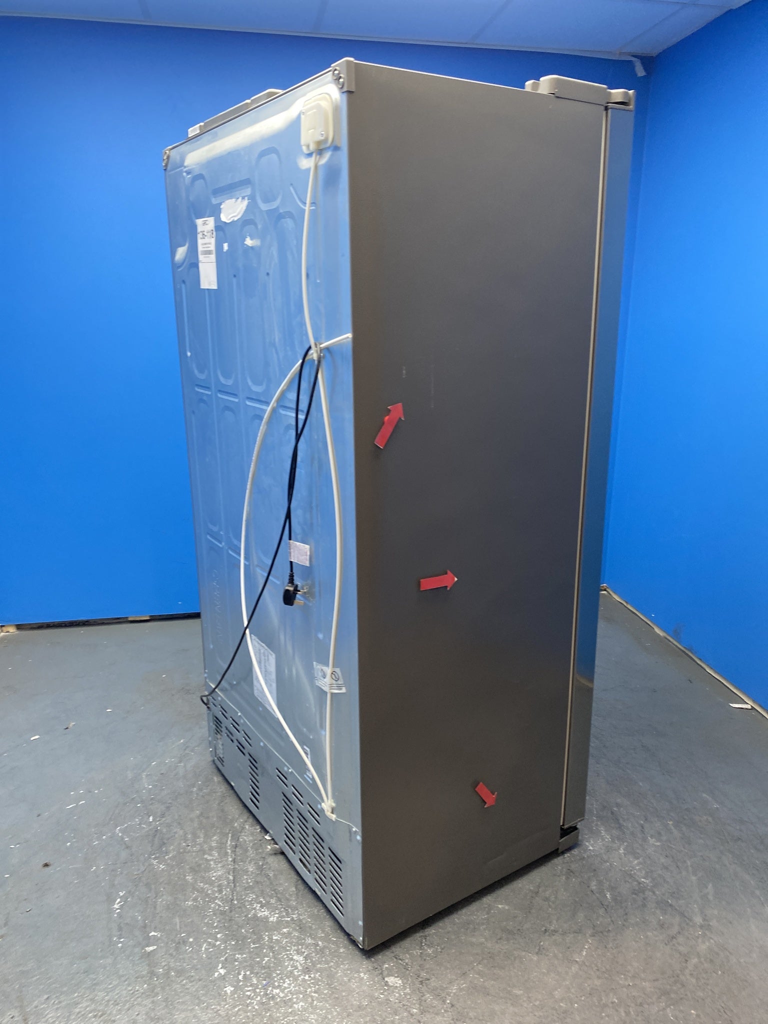 AEG RMB76111NX American-Style Fridge Freezer with Ice and Water