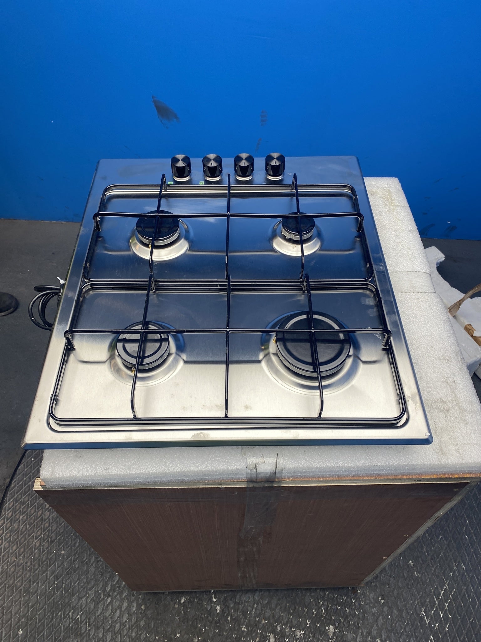 Electrolux KGS6404X 60cm Stainless Steel Gas Hob