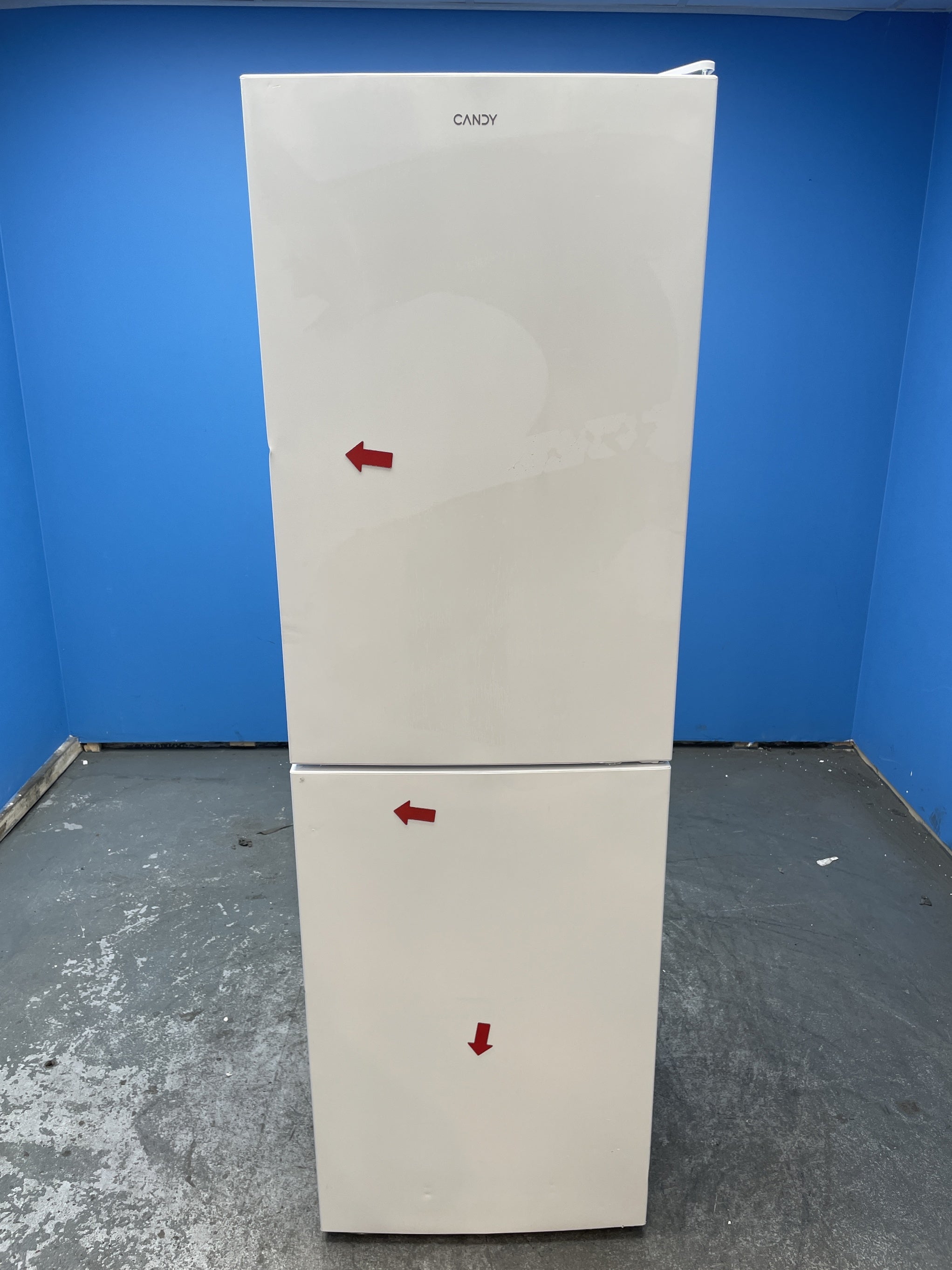 #GRC-152-220 - Candy CCT3L157EWK 252 Litre 50/50 Combi Fridge Freezer