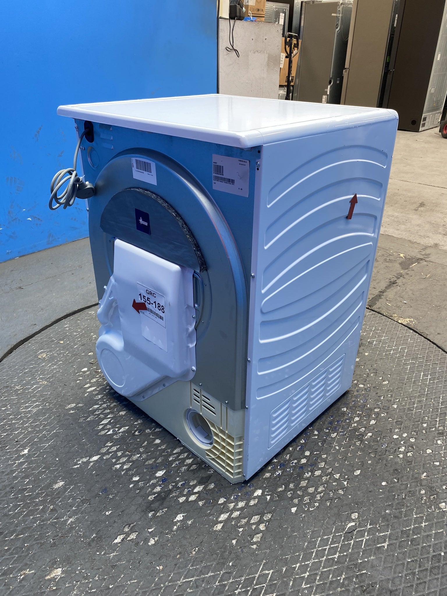 #GRC-155-188 - Hoover HLE V10DG-80 10kg Vented Tumble Dryer