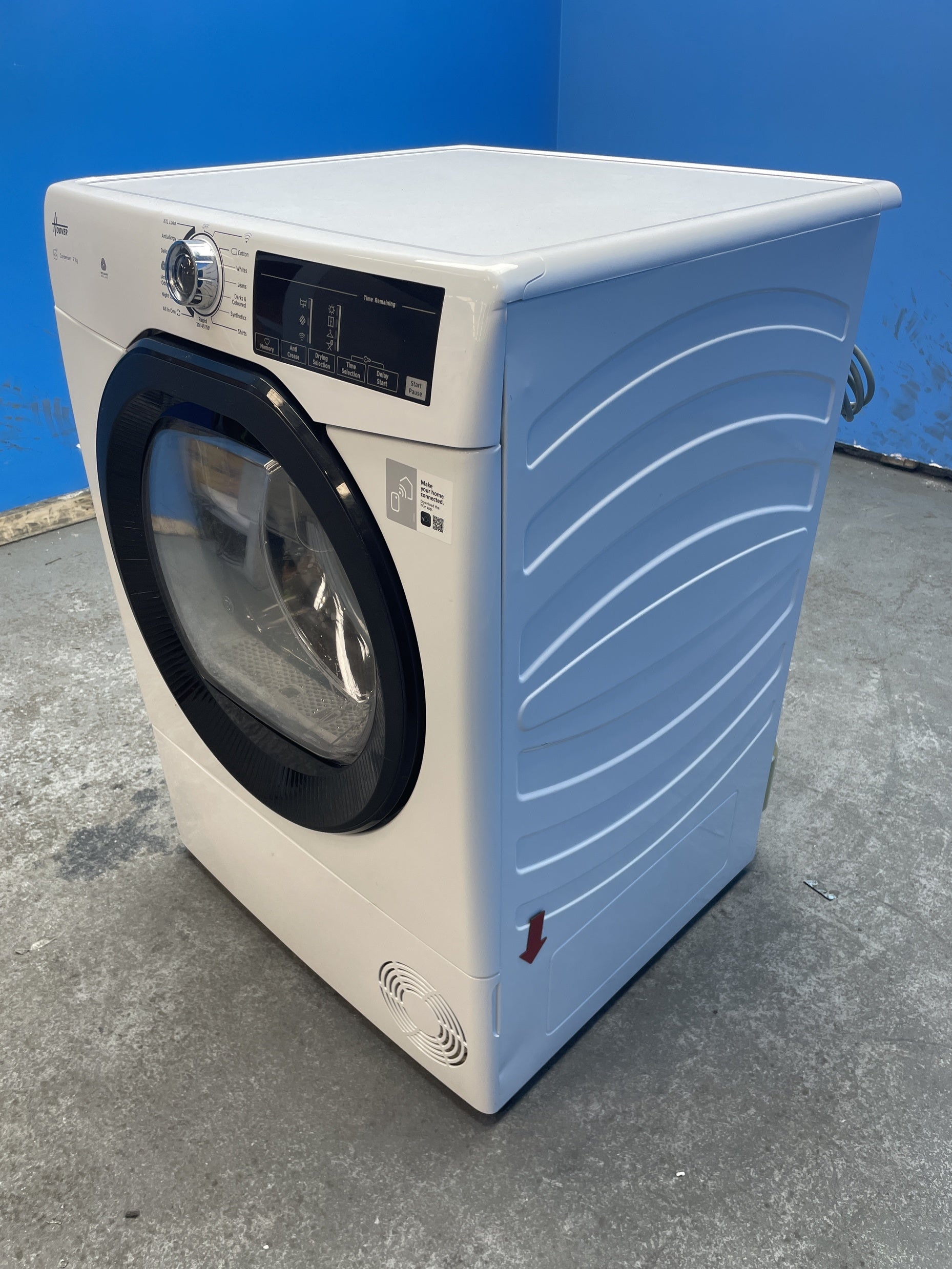 #GRC-153-556 - Hoover H-DRY 350 HREC9TBE-80 9kg Condenser Tumble Dryer