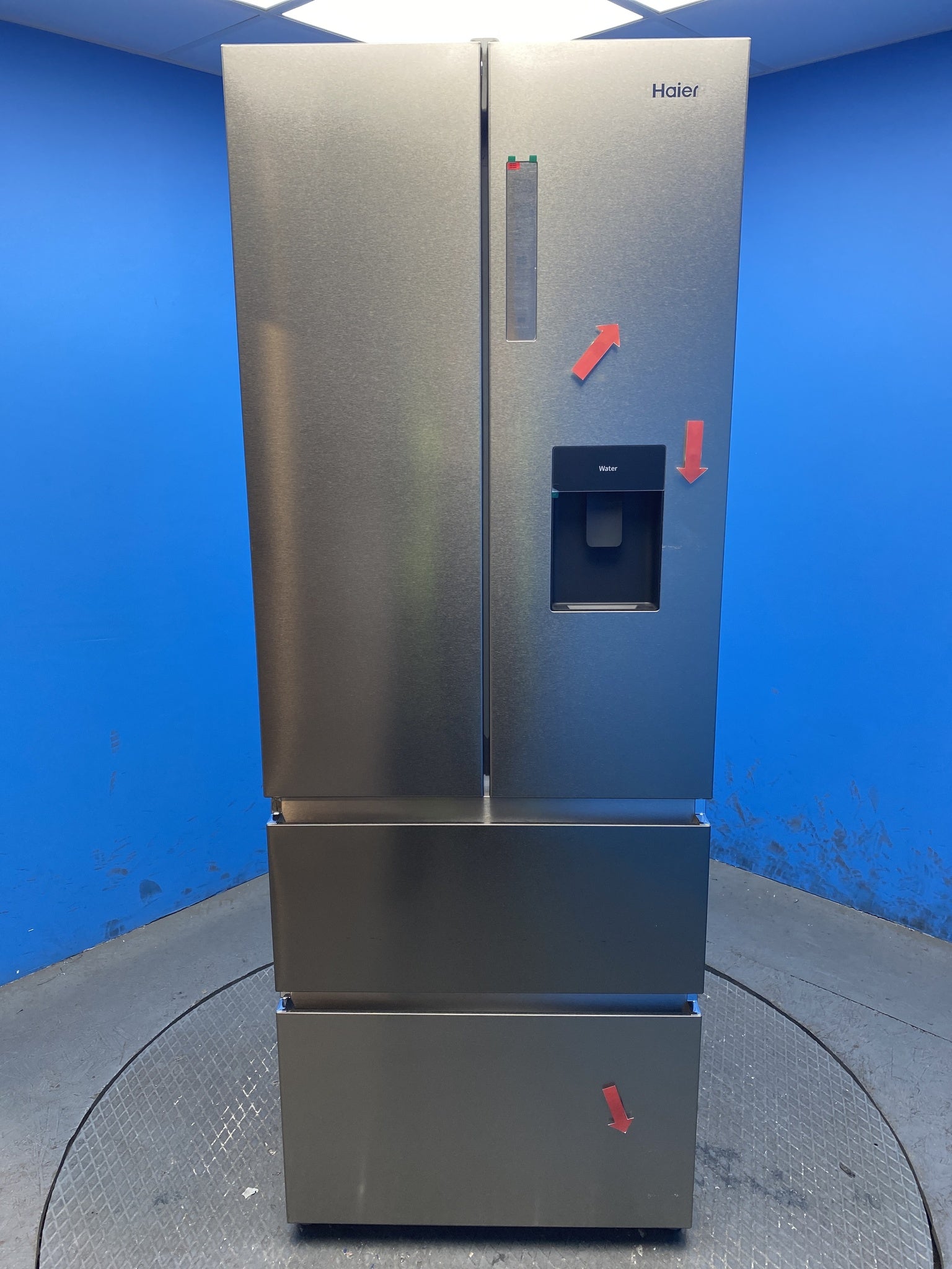 Haier HFR5719EWMP Series 5 French Door 444 Litre Fridge Freezer