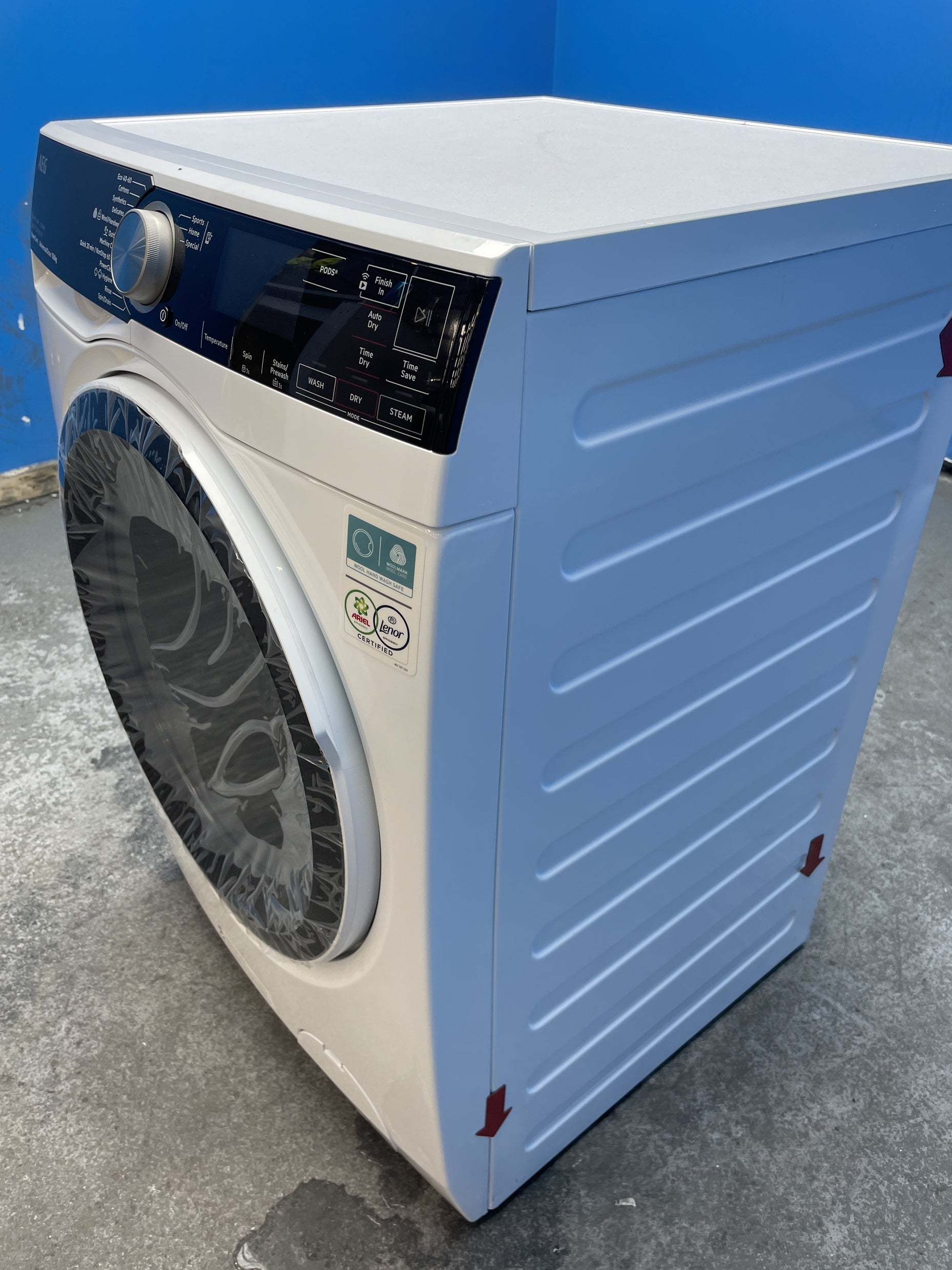 #GRC-158-247 - AEG 8000 Series LWR8516O5UD 10/6kg 1600rpm Washer Dryer
