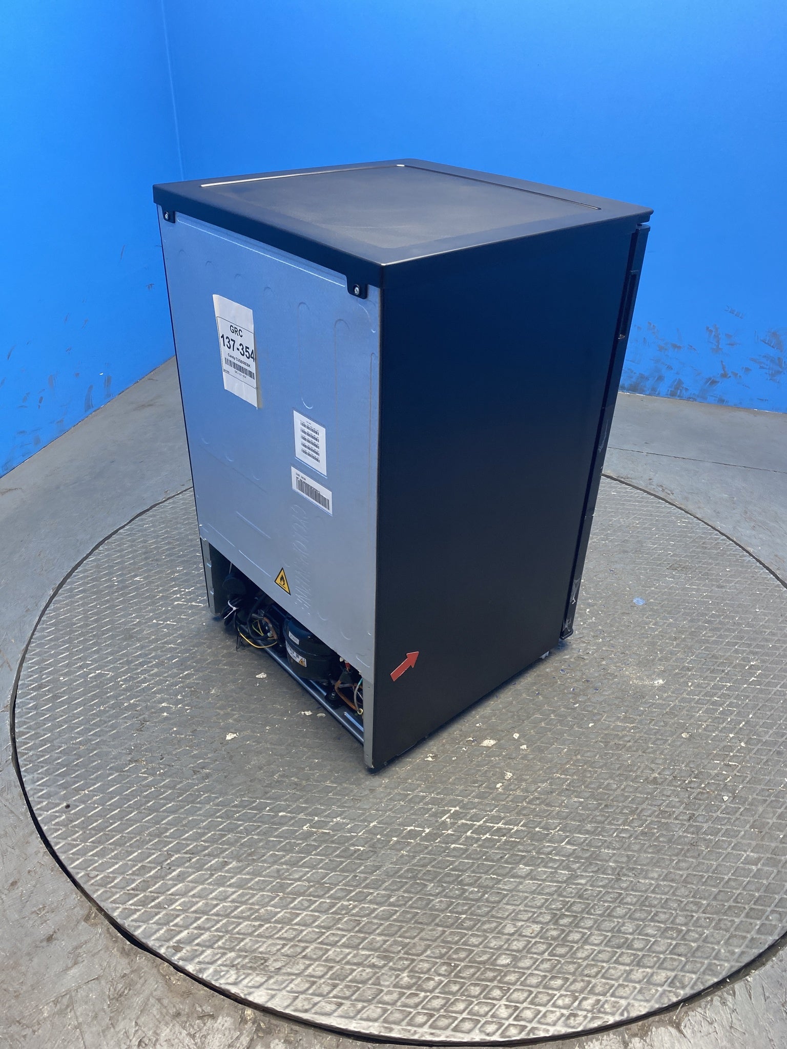 Candy CUQS58EBK 85 Litre Undercounter Freezer