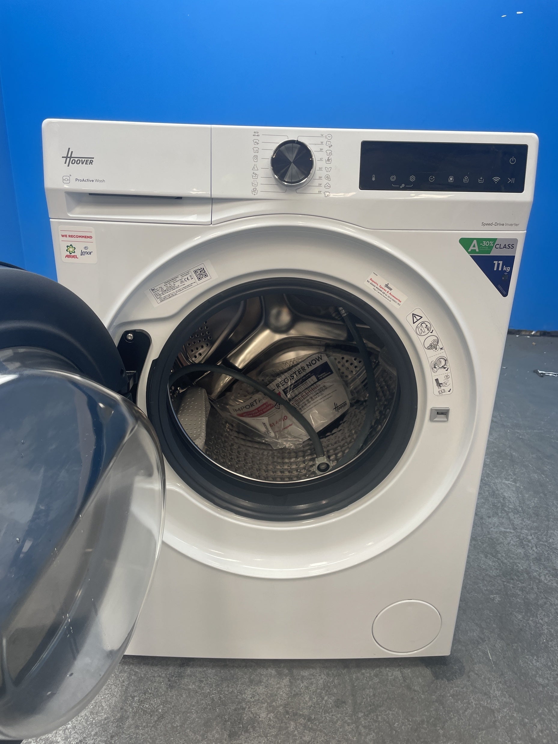 #GRC-159-278 - Hoover Pro Wash Series 5 HBP 411BL9-80 11kg Washing Machine