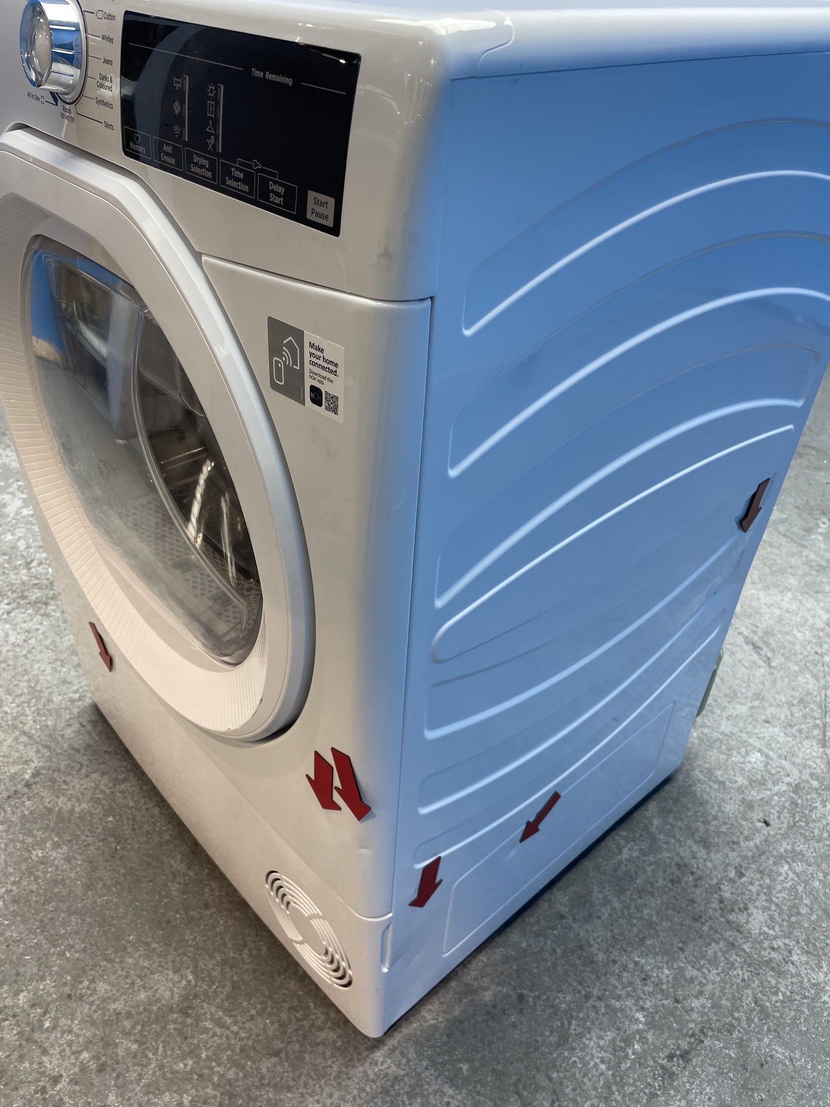 #GRC-157-737 - Hoover HRE C10TE-80 10kg Condenser Tumble Dryer