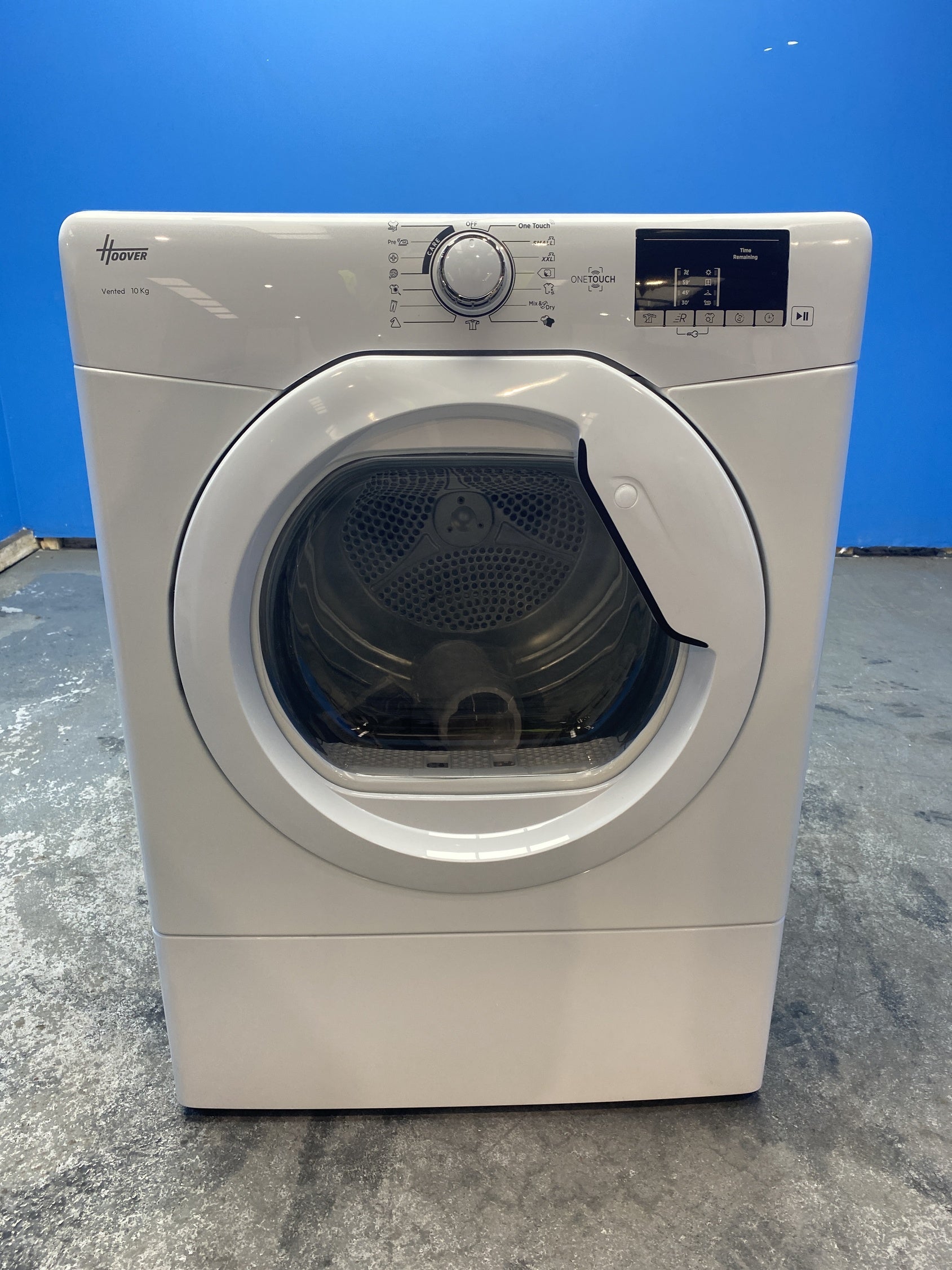 #GRC-152-076 - Hoover HLE V10DG-80 10kg Vented Tumble Dryer