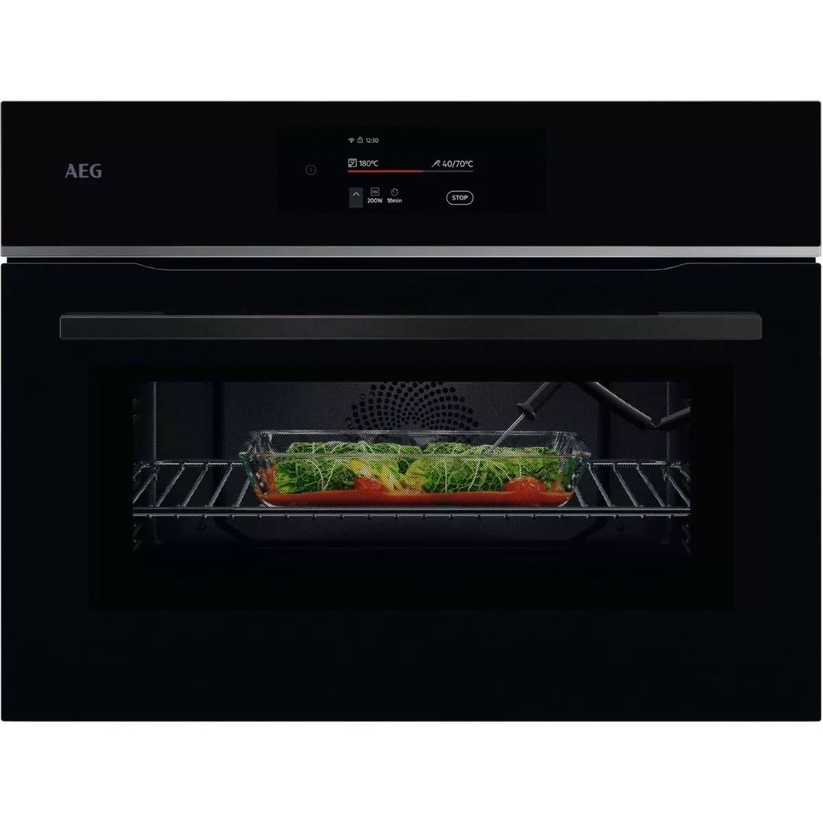 AEG TK8NK721B Built-in 8000 MealAssist Microwave and Compact Oven – Renew 2 U