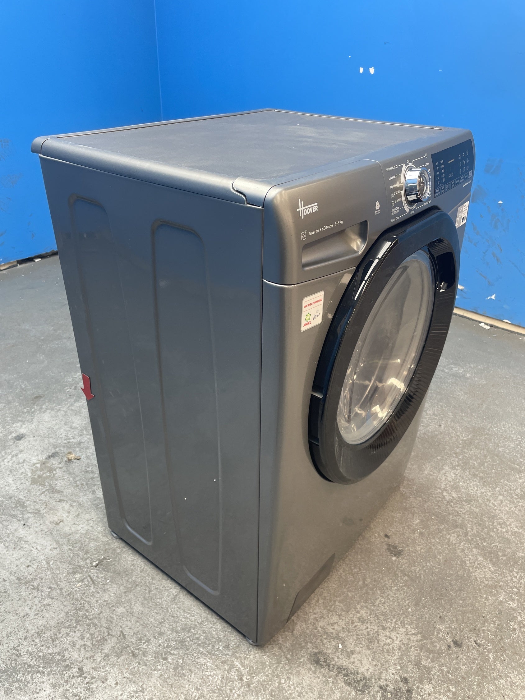 #GRC-159-593 - Hoover H3DPS4866TAMBR80 WiFi Enabled 8/6kg 1400rpm Washer Dryer