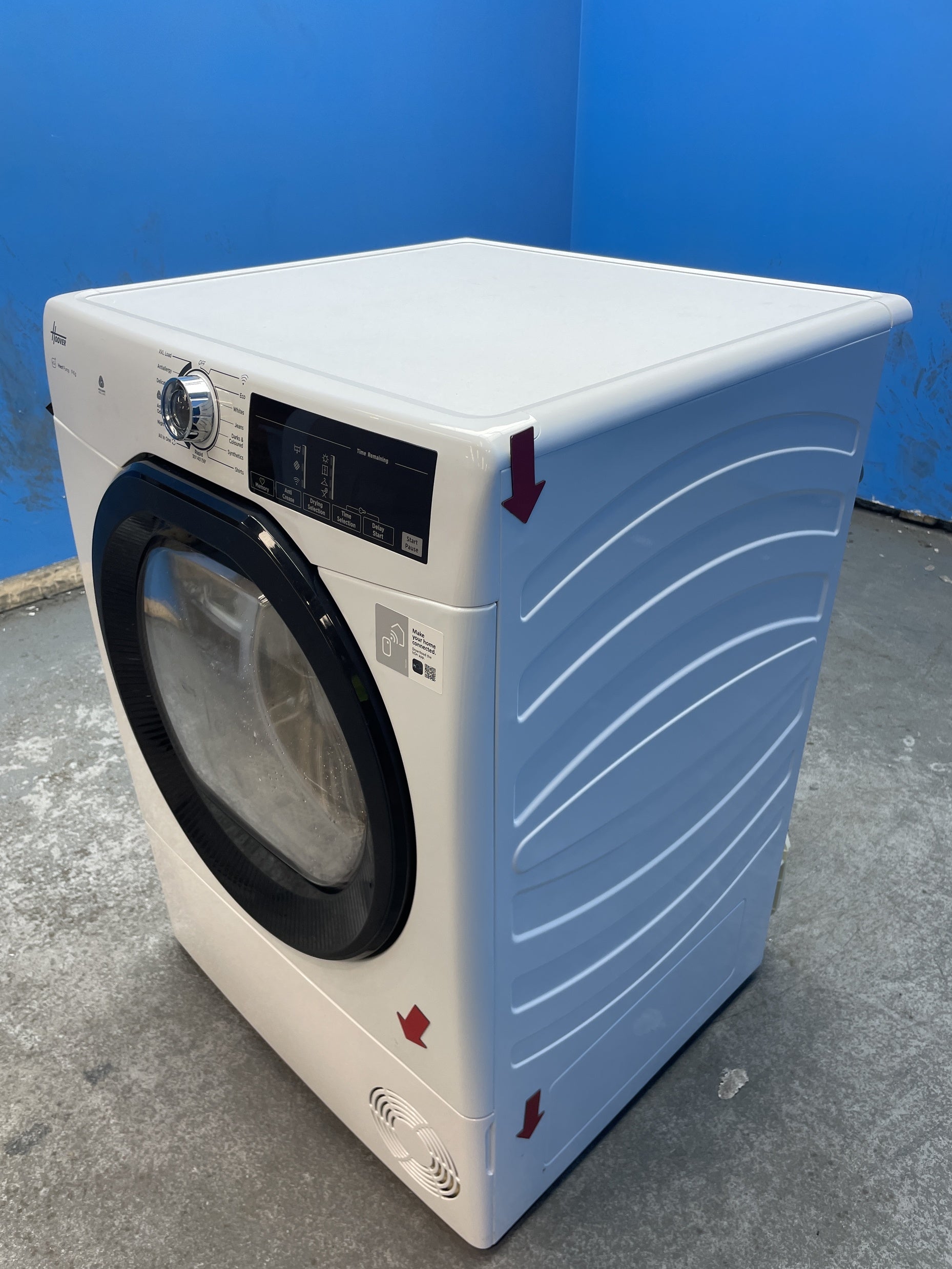 #GRC-159-499 - Hoover H-DRY 350 HRE H9N2TBE-80 9kg Heat Pump Tumble Dryer