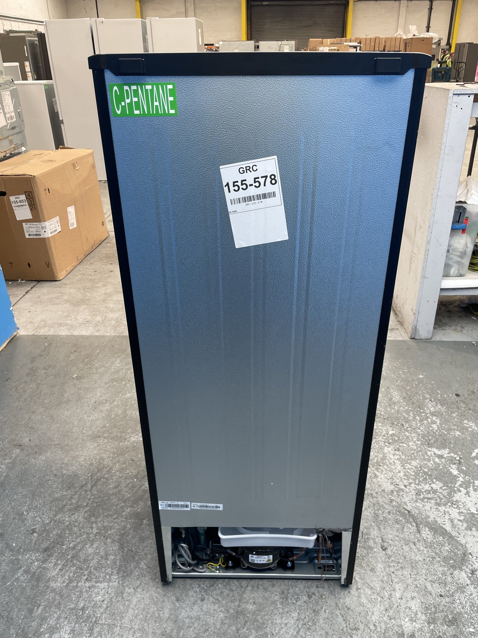 #GRC-155-578 - Candy CCH1S513EBK 185 Litre Combi Fridge Freezer