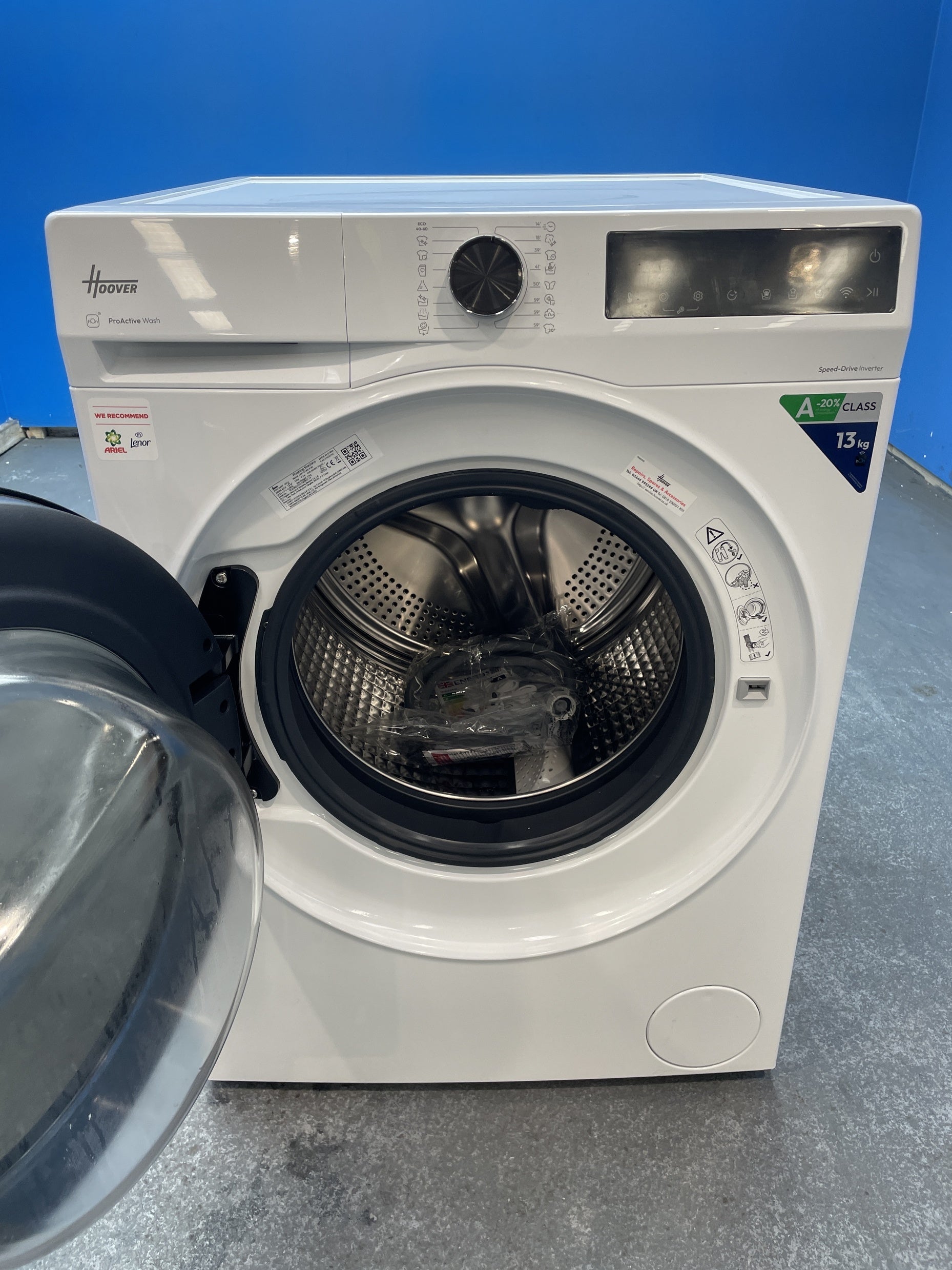 #GRC-155-875 - Hoover HBP 413BL8-80 Pro Wash Series 5 13kg 1400rpm Washing Machine