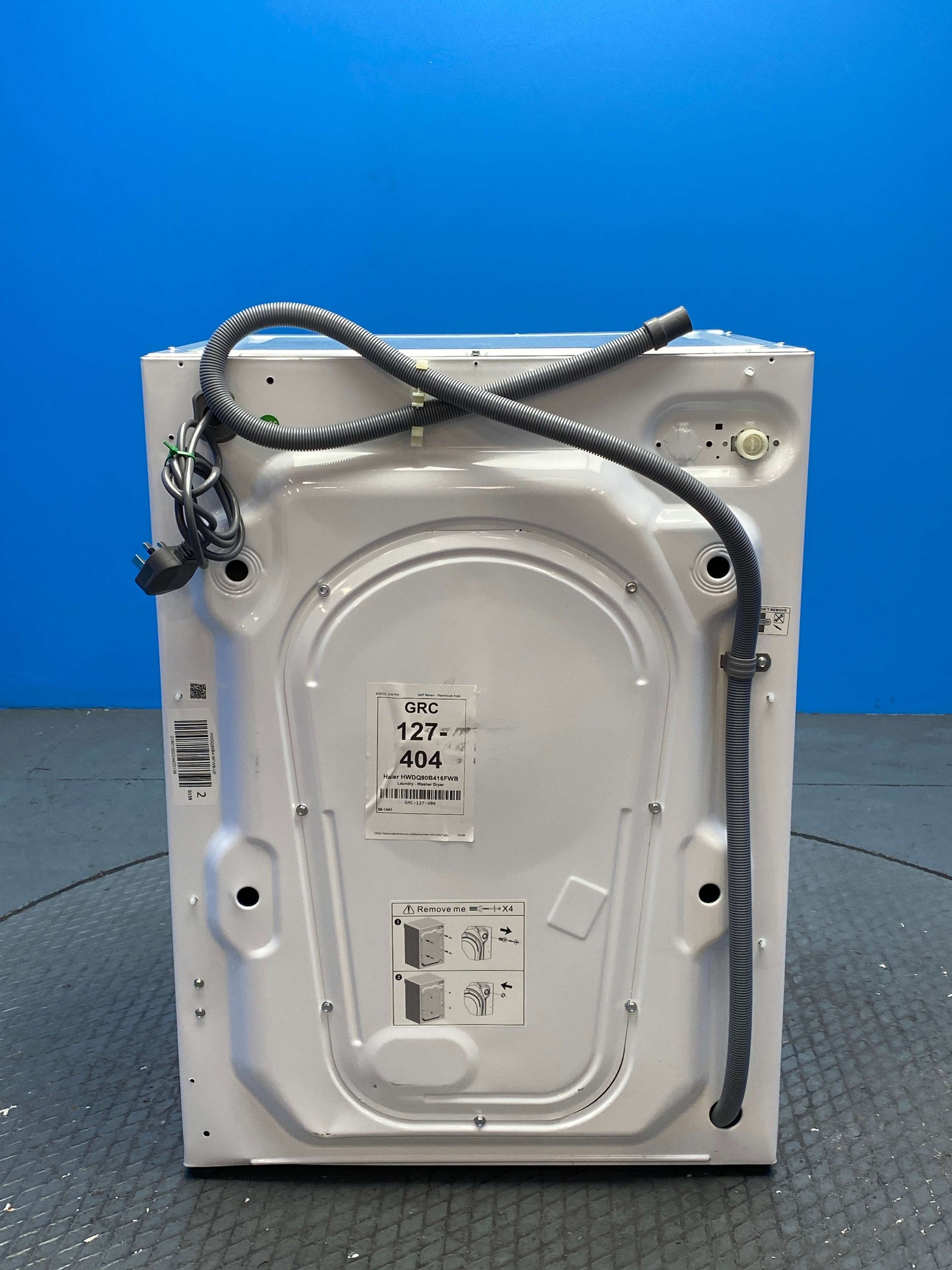 Haier HWDQ90B416FWB Built-in Series 4 9kg / 5kg 1600 Spin Washer Dryer