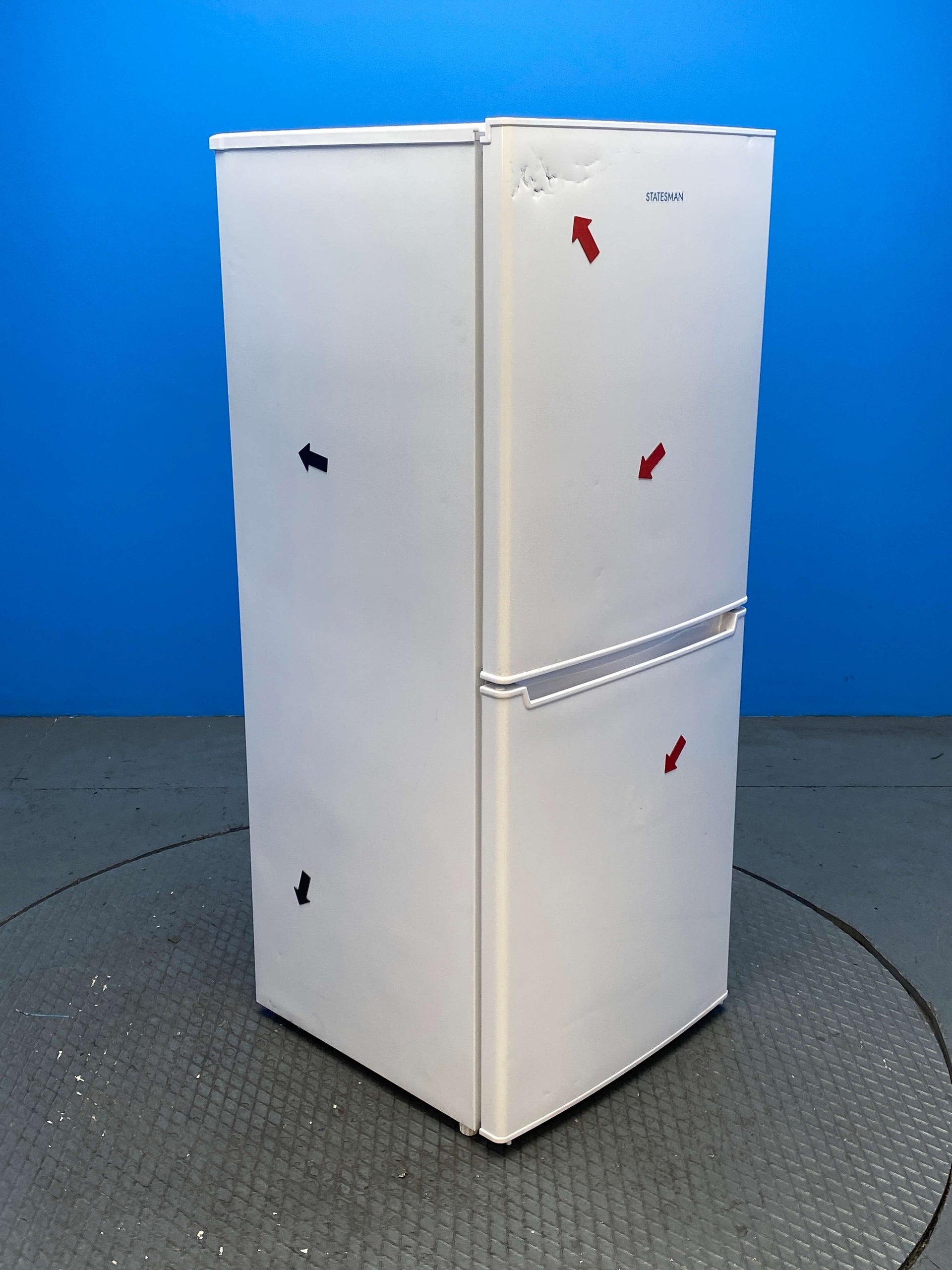 Statesman F13552W 185L 50/50 Combi Fridge Freezer