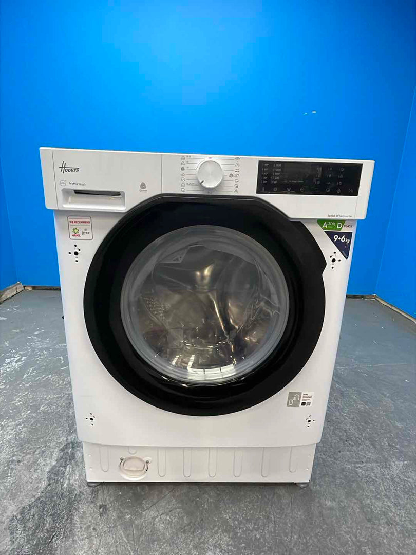 #GRC-160-621 - Hoover BH4S696M6DB9-80 9/6kg 1600rpm Integrated Washer Dryer