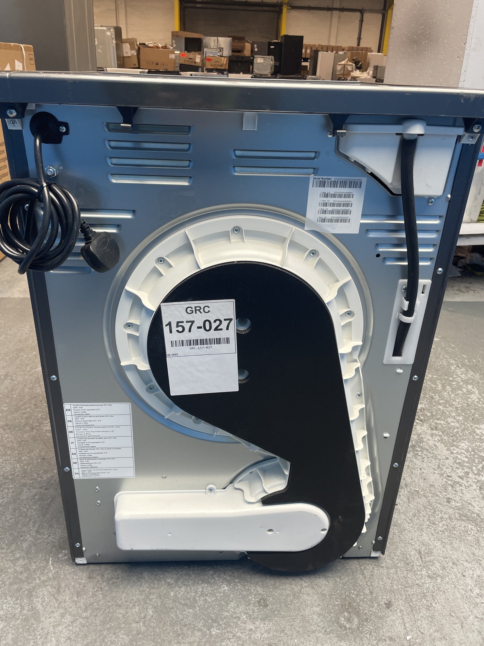 #GRC-157-027 - Haier I-Pro Series 3 HD90-A2939S 9kg Heat Pump Tumble Dryer