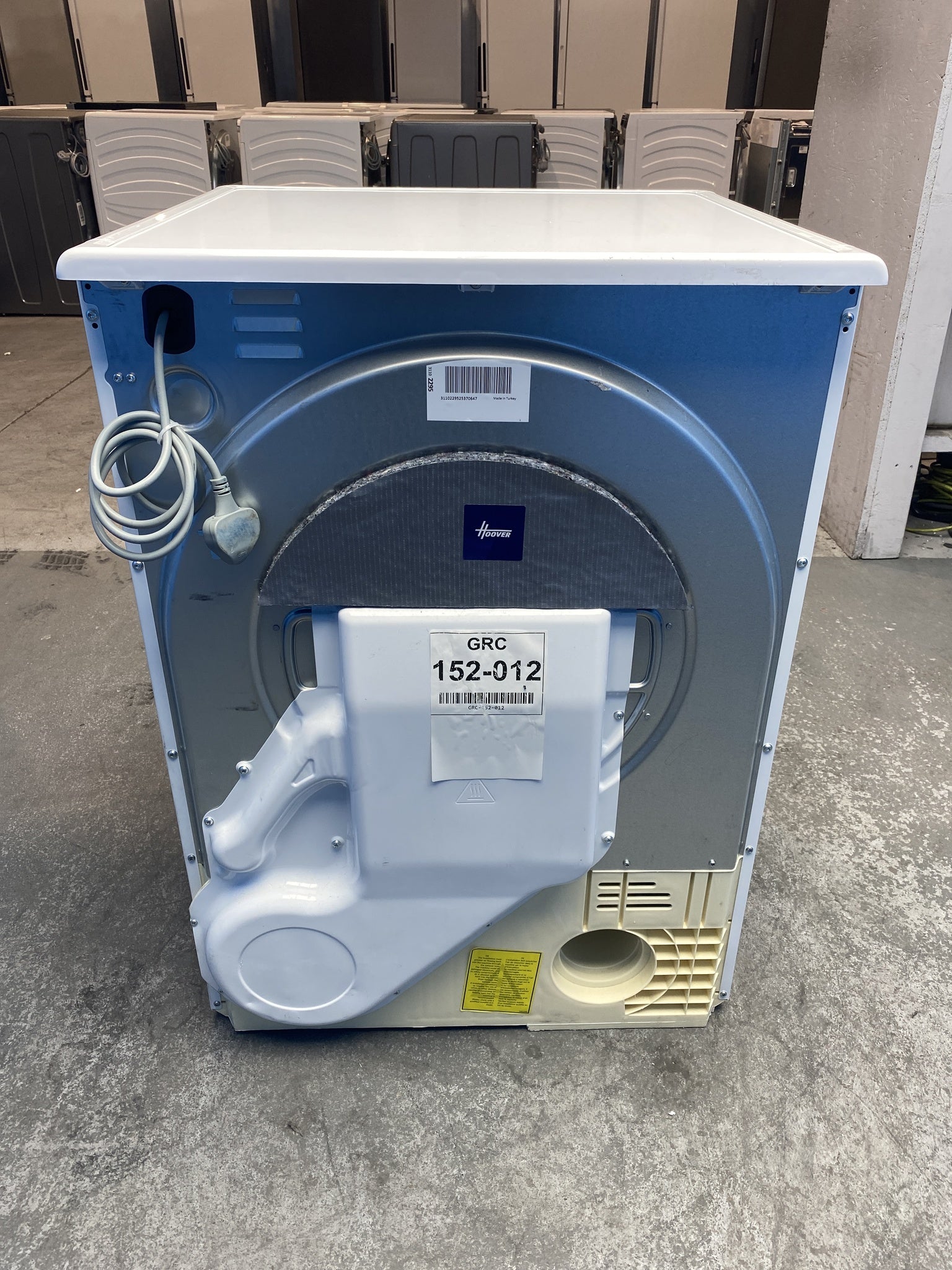 #GRC-152-012 - Hoover HLE V10DG-80 10kg Vented Tumble Dryer