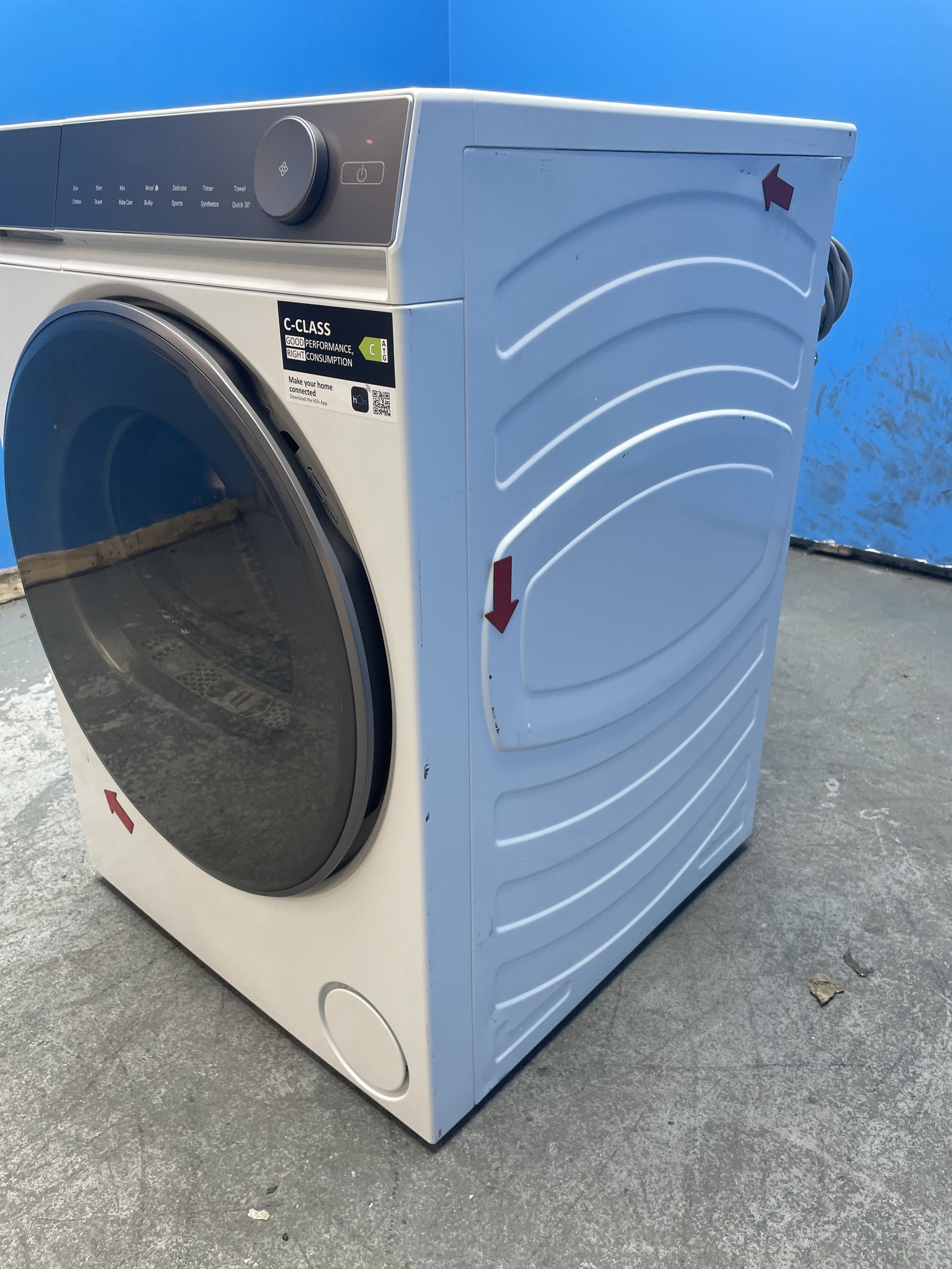 #GRC-157-091 - Haier X Series 7 HD100-C367U1-UK 10kg Heat Pump Tumble Dryer