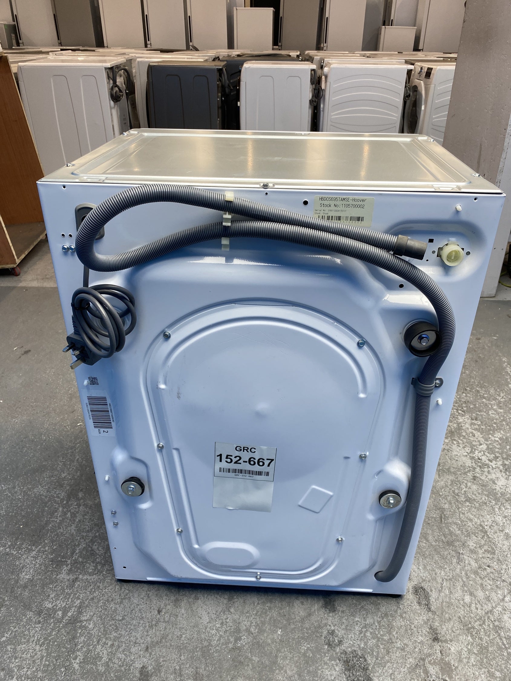 #GRC-152-667 - Hoover HBDOS695TAMSE/80 Integrated 9/5kg 1600rpm Washer Dryer
