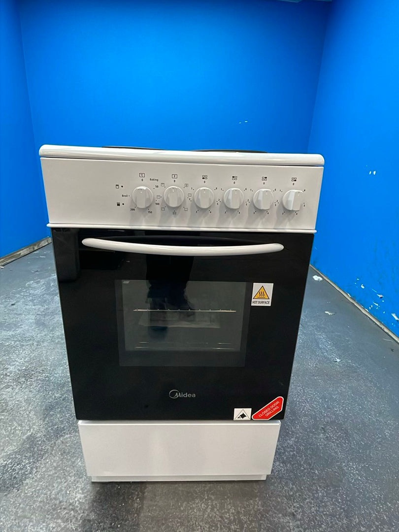 #GRC-162-457 - Midea MFO20DME4H109-WH 50cm Electric Cooker with Solid Plate Hob