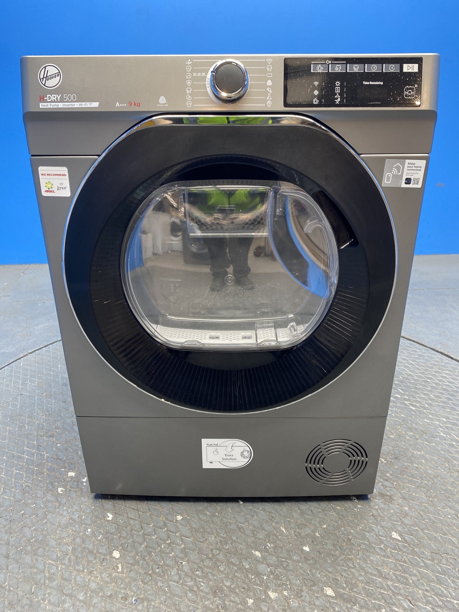 Hoover H-DRY 500 NDEH9A3TCBER80/N 9kg Heat Pump Dryer