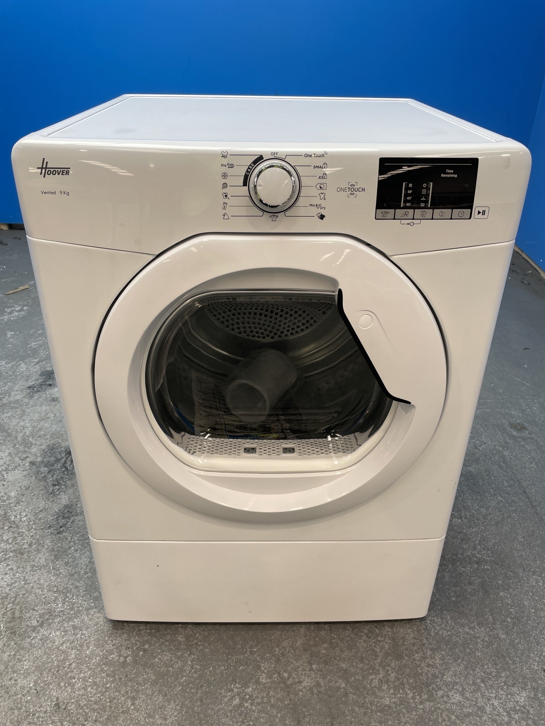#GRC-157-971 - Hoover HLE V9DG-80 9kg Vented Tumble Dryer