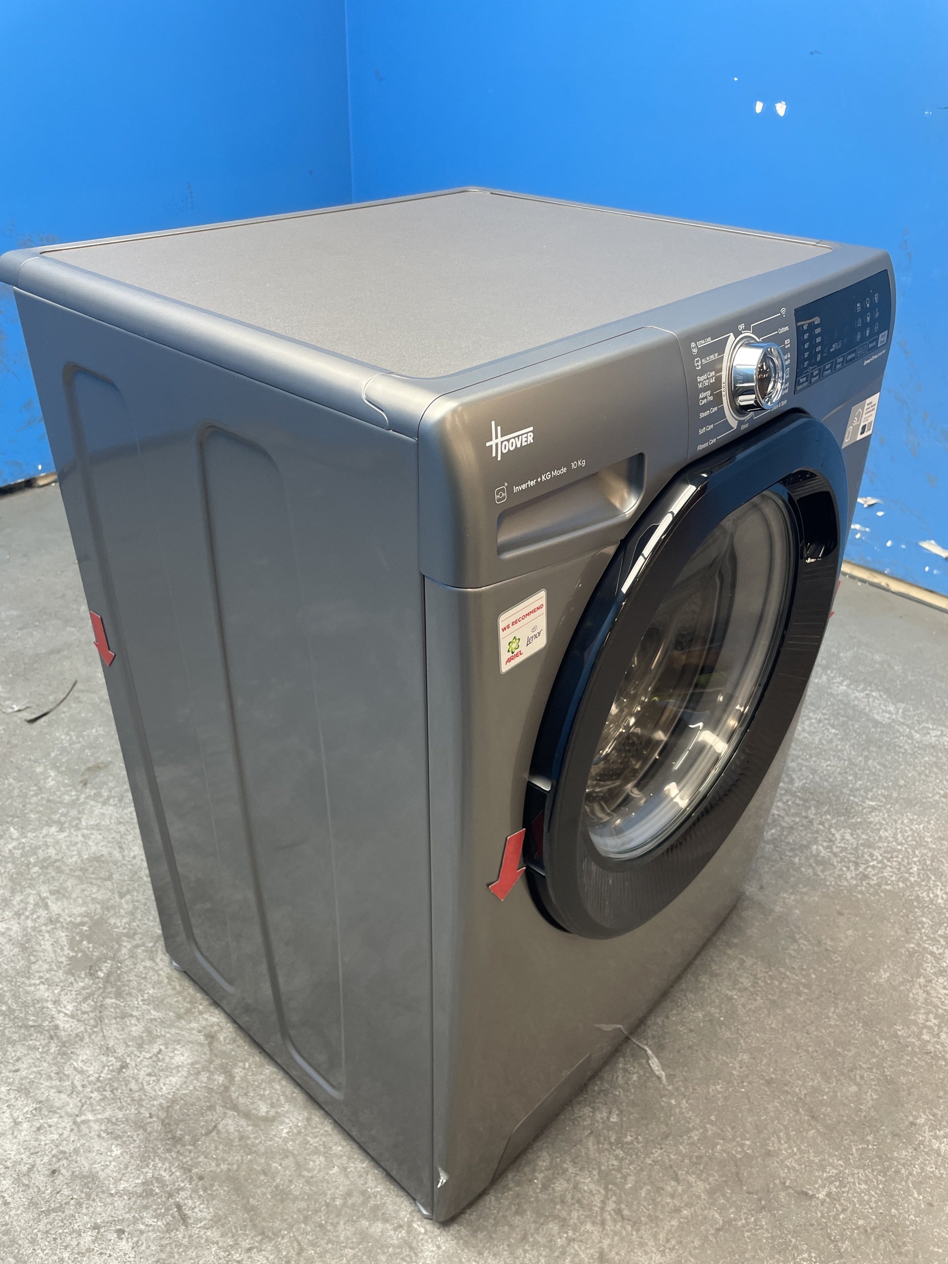 #GRC-163-127 - Hoover H3B13WPS4106TAMBR 10kg 1400 Spin Washing Machine