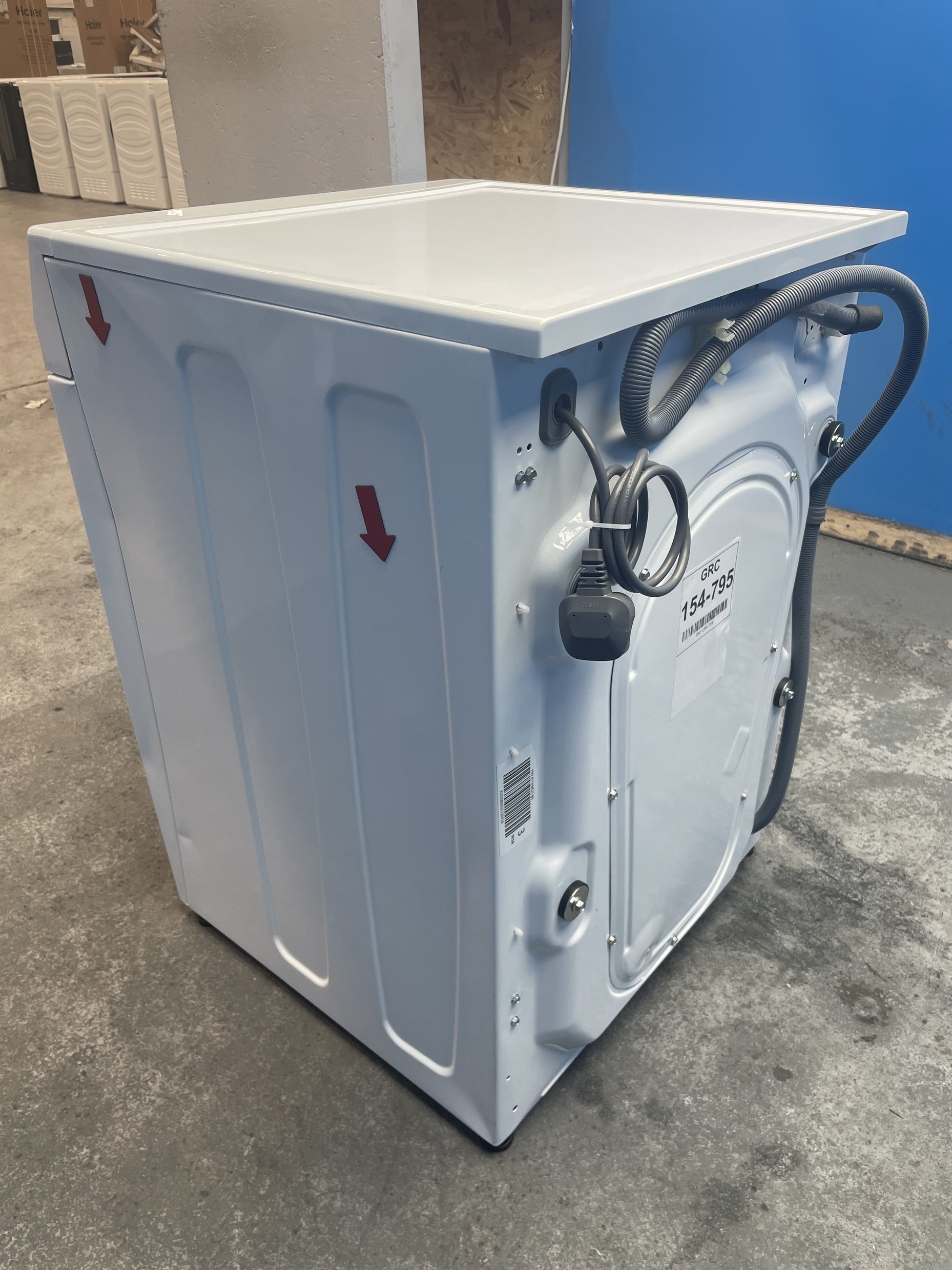 #GRC-154-795 - H-WASH 500 HWB 411AMC/1-80 11kg 1400rpm Washing Machine