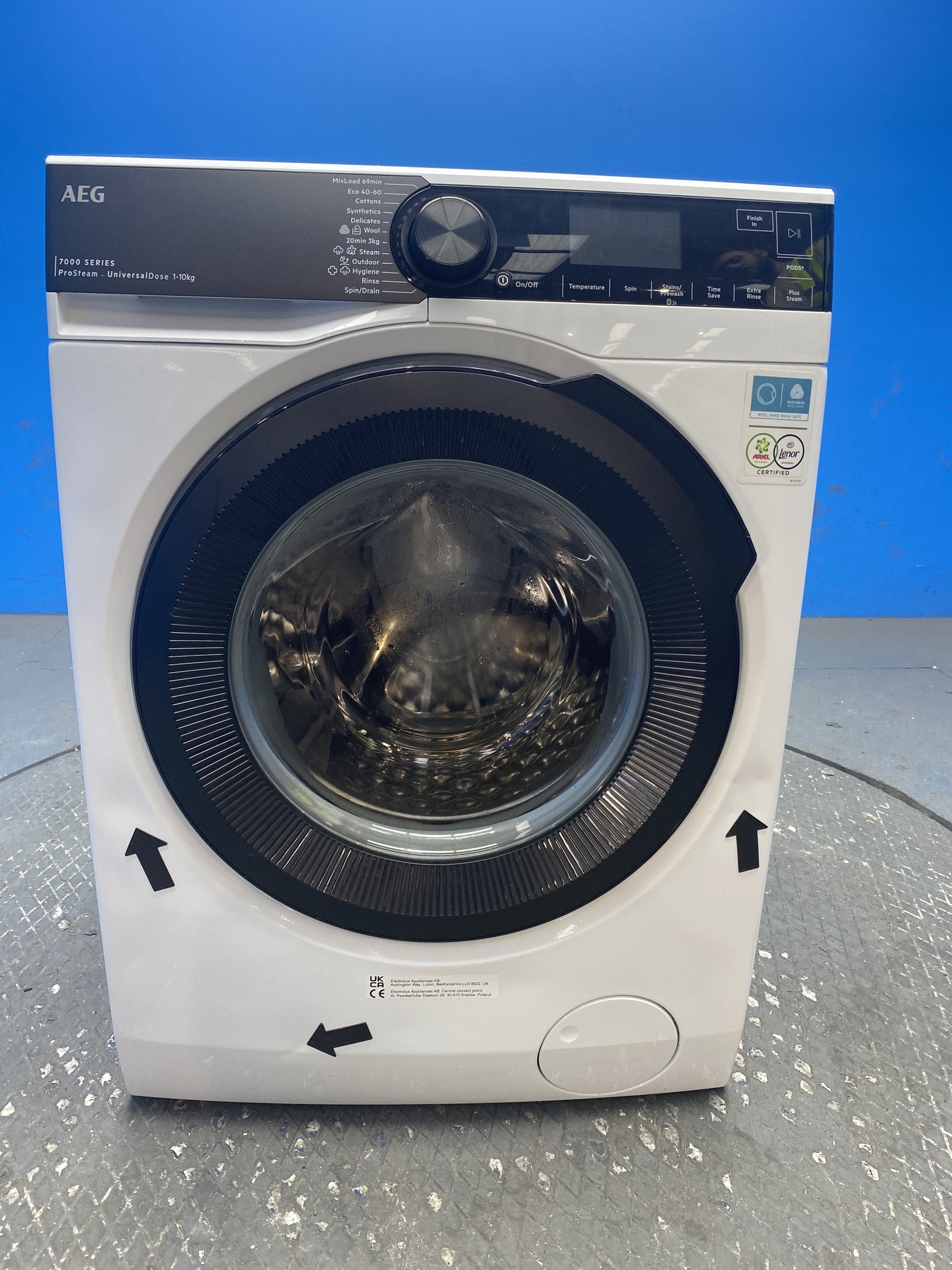 #GRC-159-101 - AEG LFSR74144UD 7000 Series 10kg 1400rpm Washing Machine