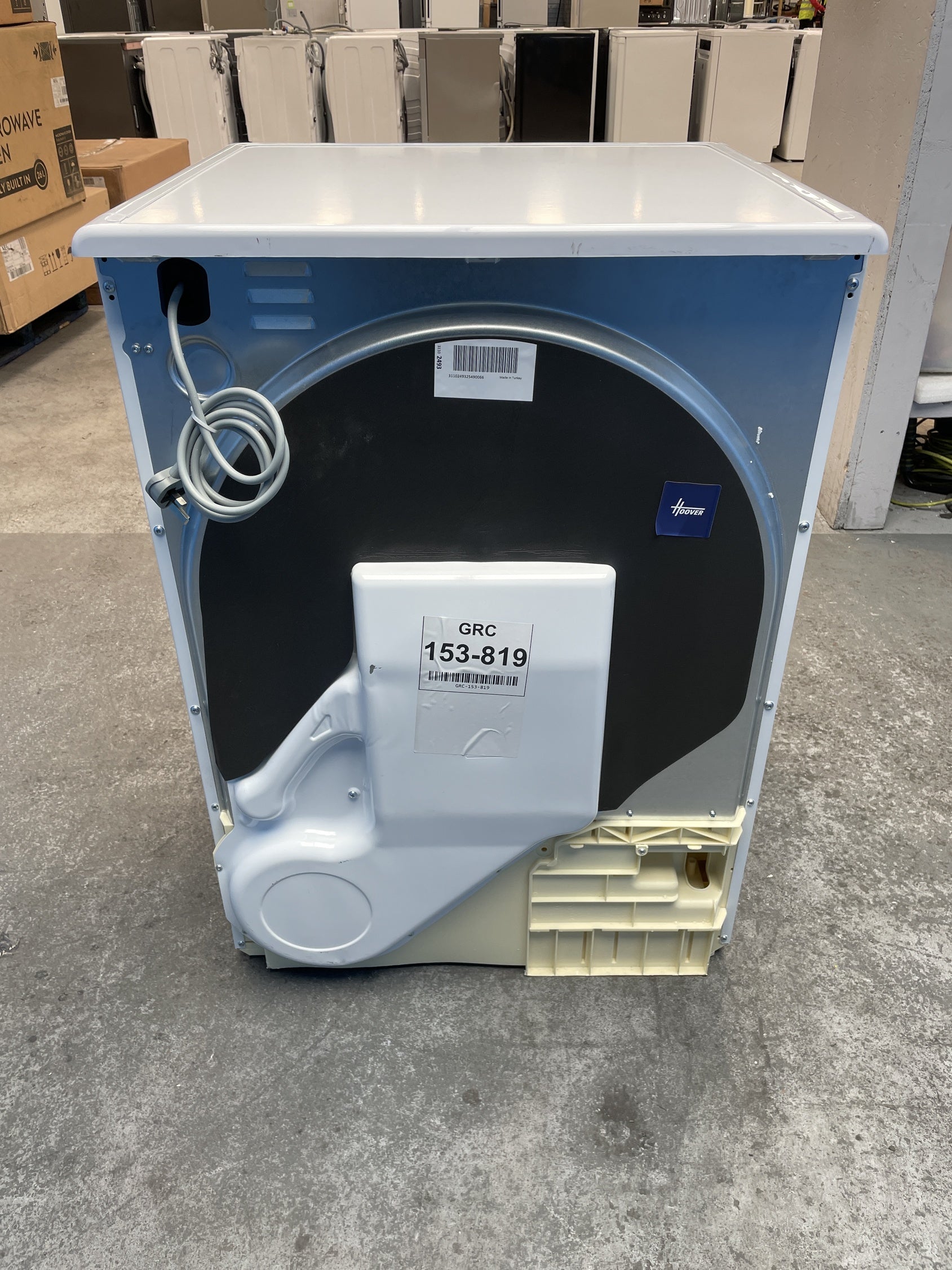 #GRC-153-819 - Hoover HLEC8DG 8kg Condenser Tumble Dryer