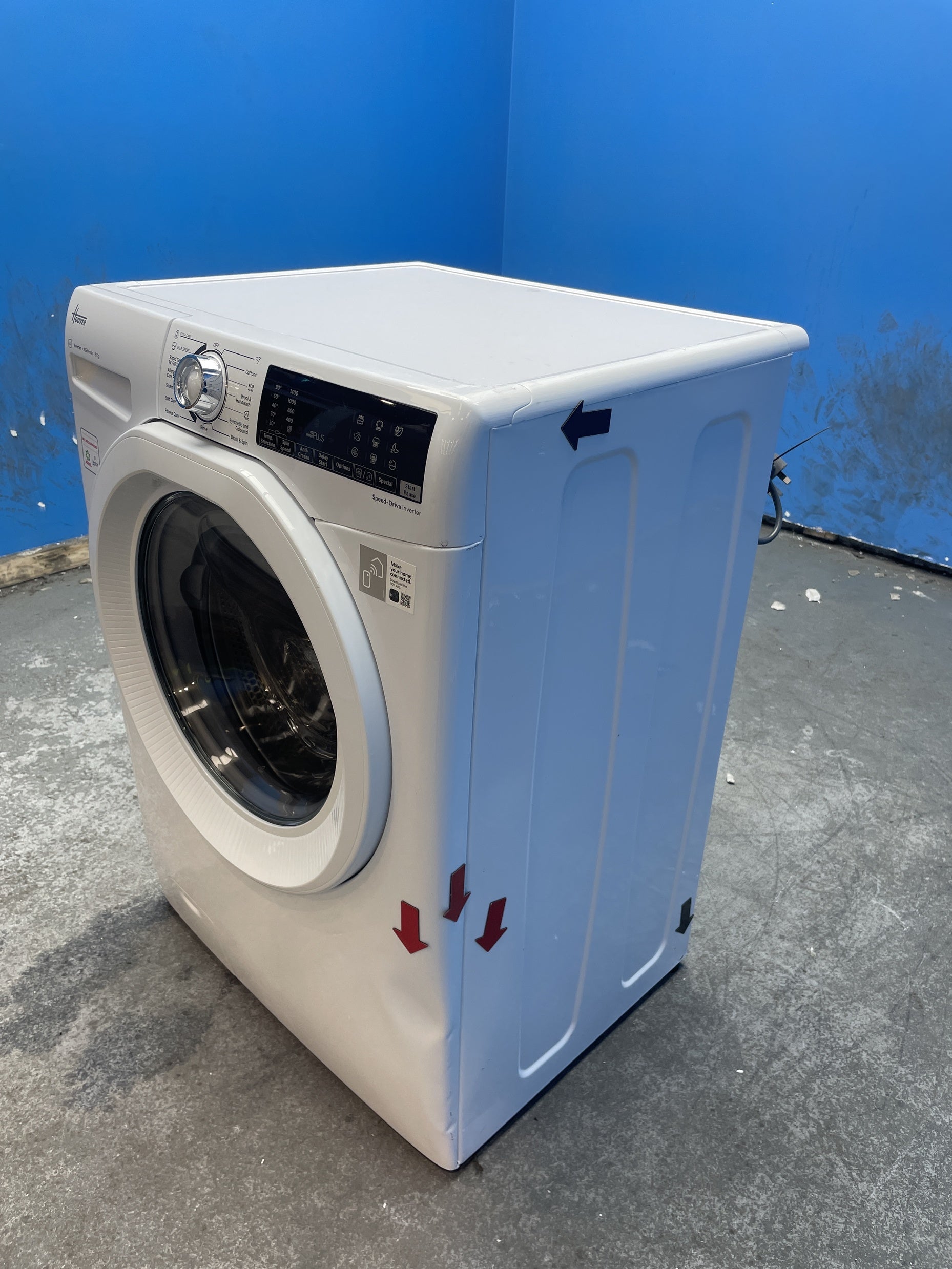 #GRC-159-020 - Hoover H3WPS486TAM6 8kg 1400 Spin Washing Machine
