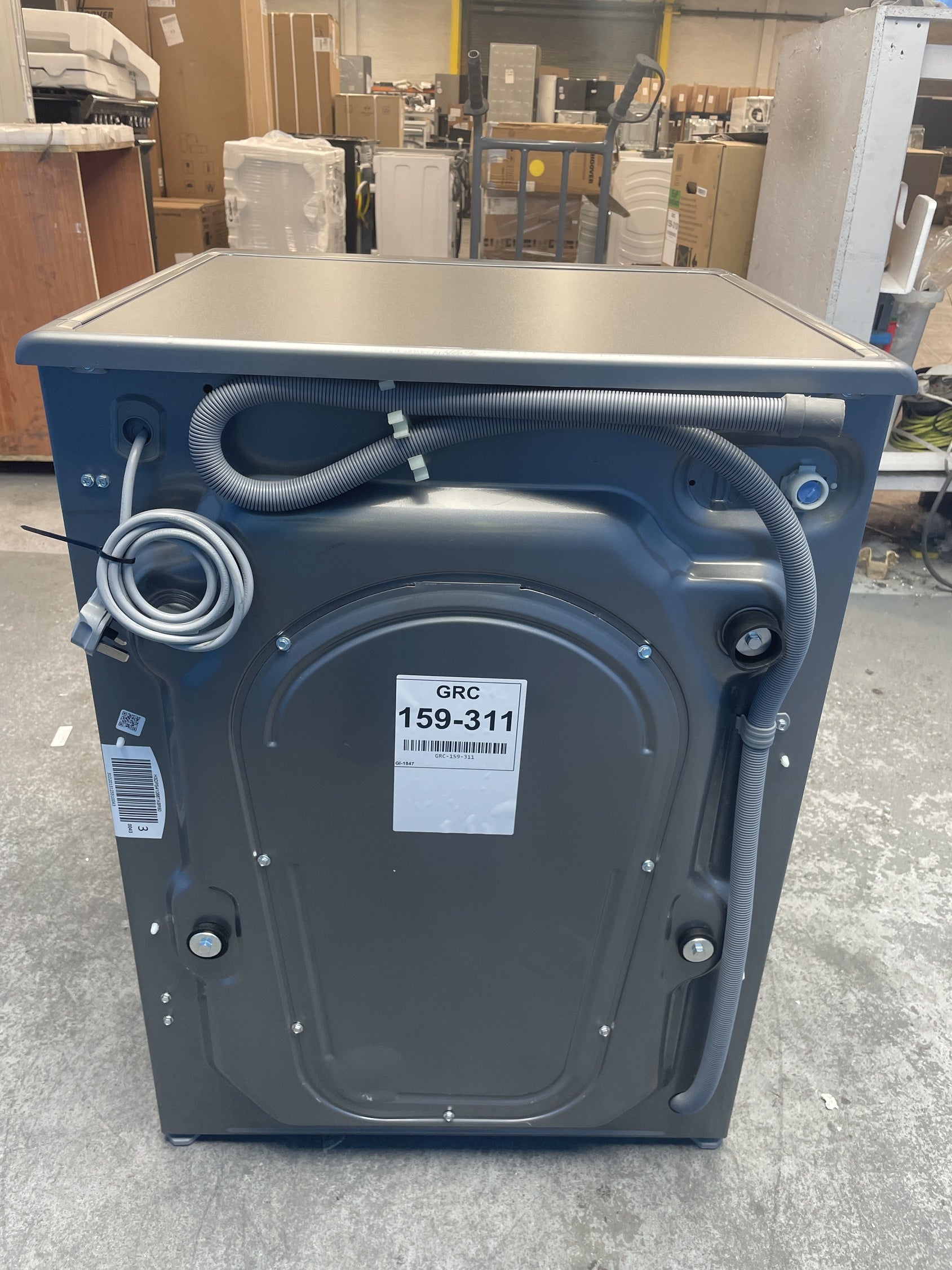 #GRC-159-311 - Hoover H3DPS41066TABR80 10kg / 6kg 1400 Spin Washer Dryer