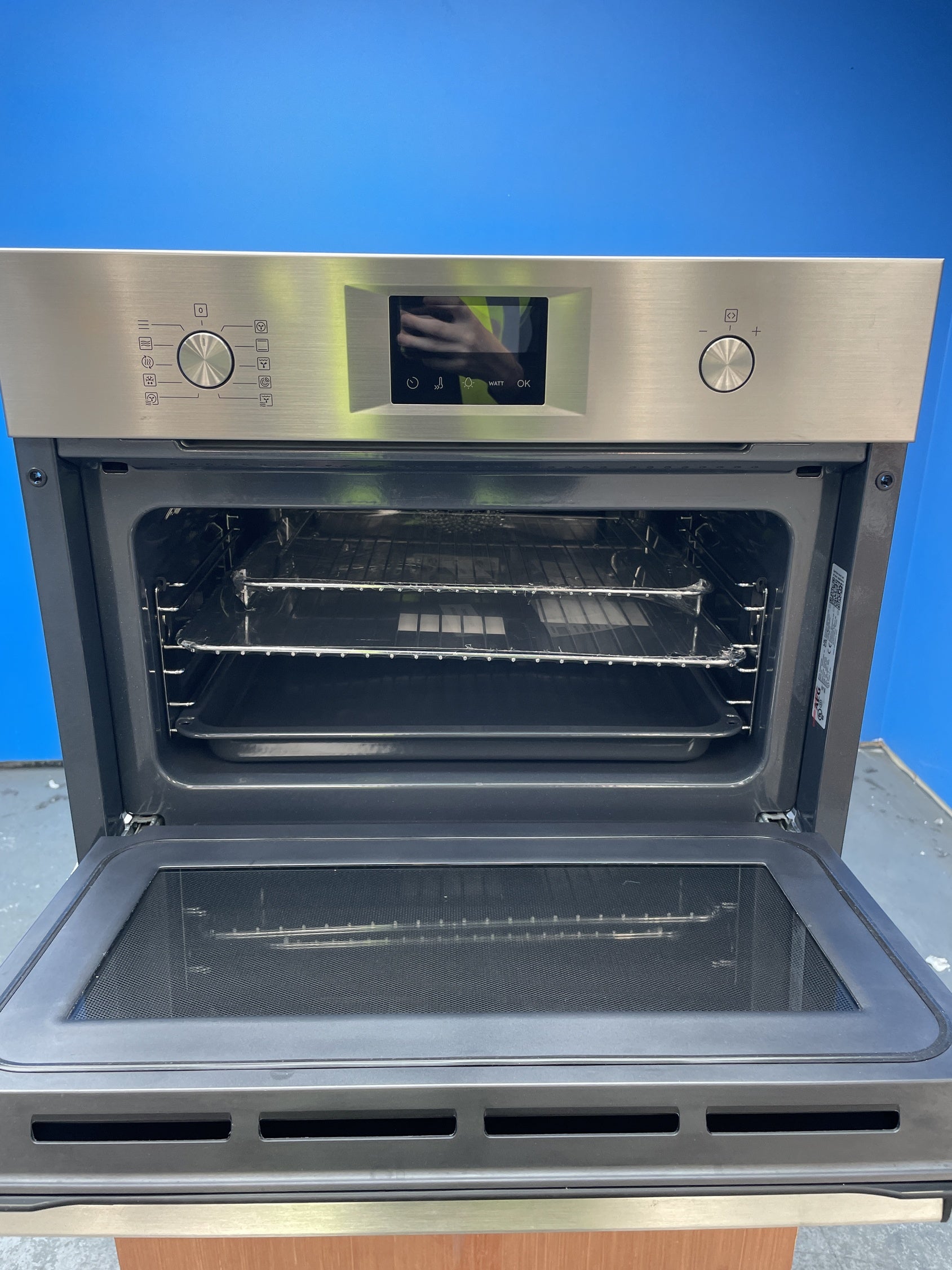 #GRC-154-123 - AEG OK6NK40M 6000 CombiQuick Built-In Combination Microwave