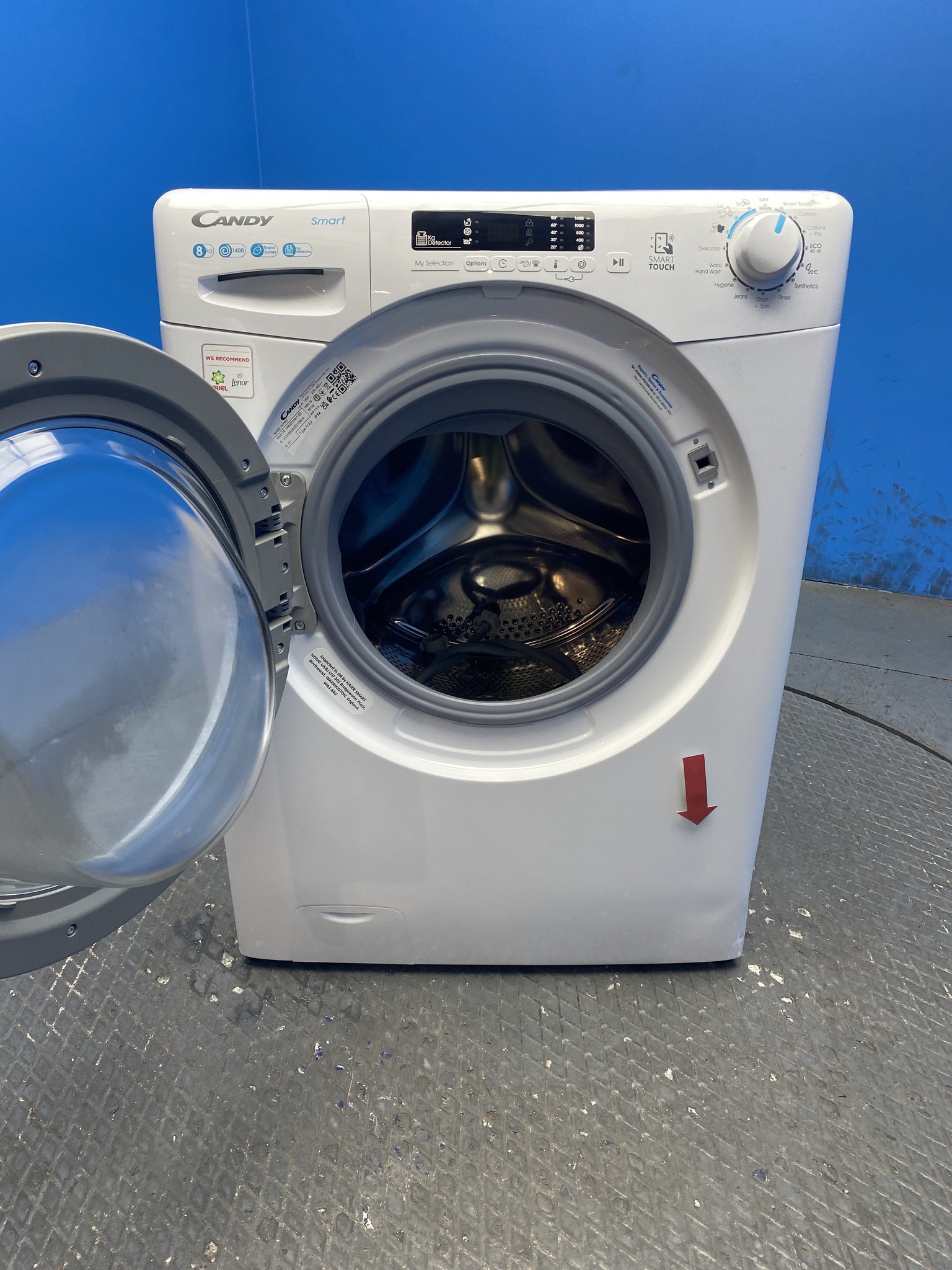 Candy CS1482DW4 8kg 1400 Spin Washing Machine